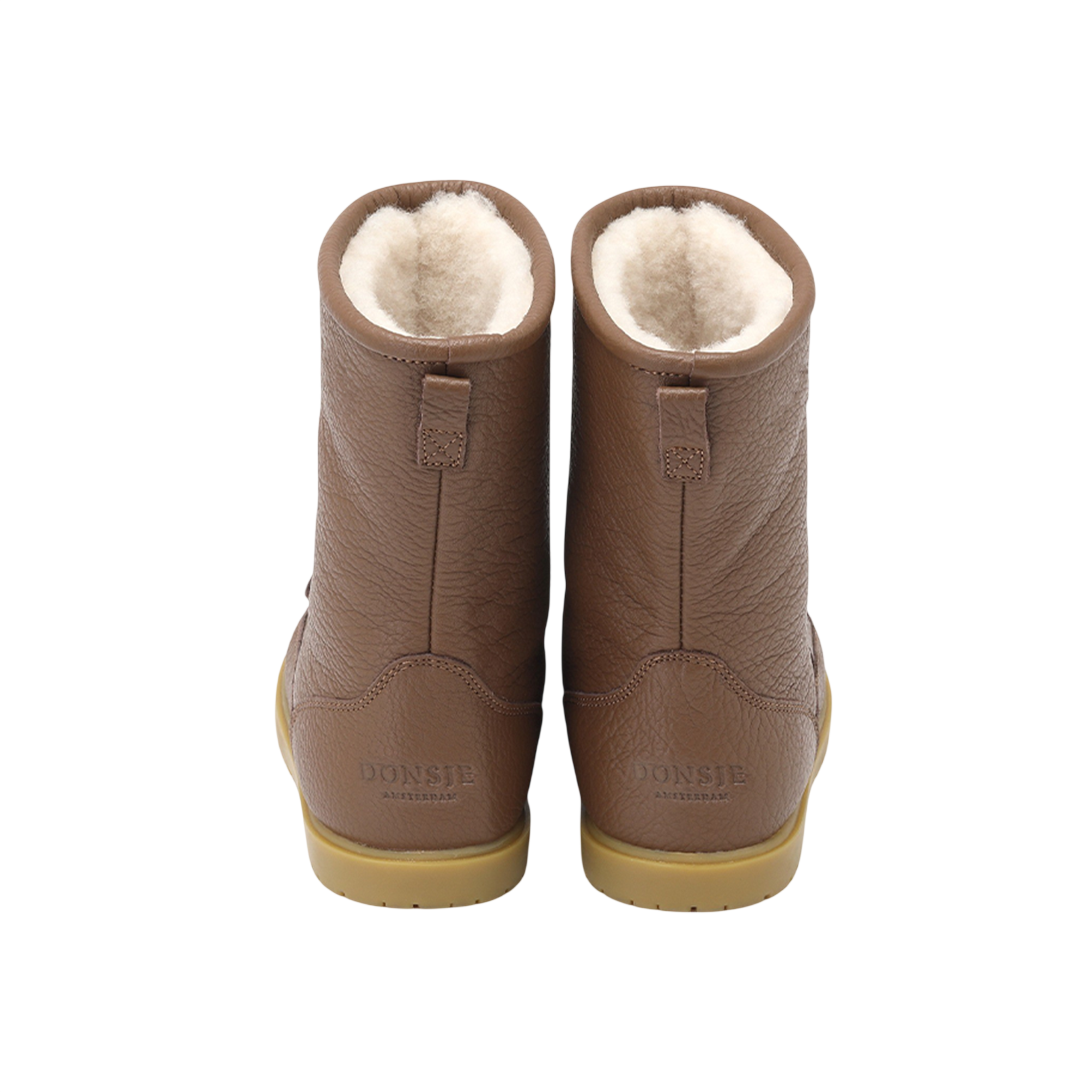 Bottes Wadudu Classic Boots Bear en cuir cognac / Wadudu Classic Boots Bear en cuir cognac