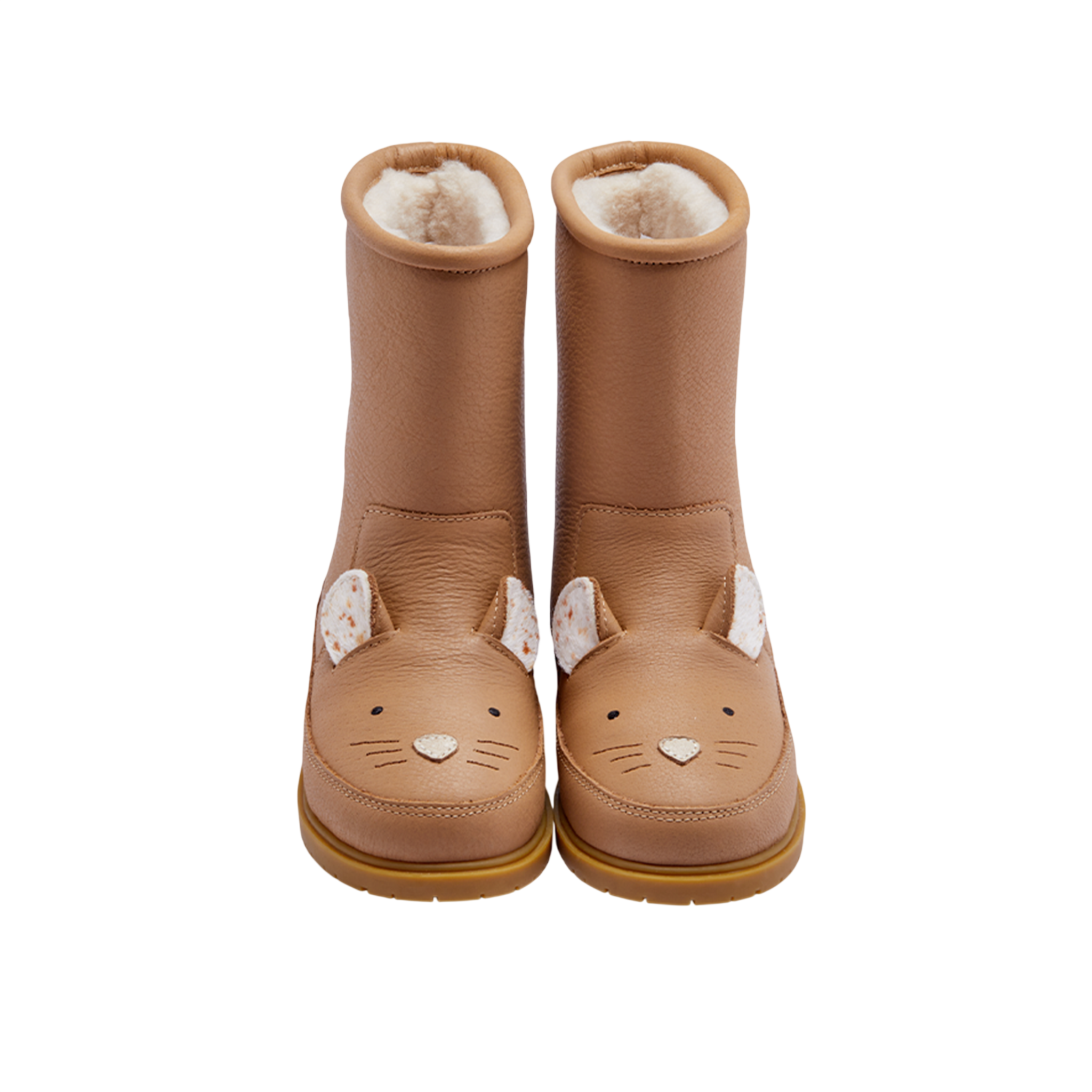 Stiefel Wadudu Exclusive Mouse Beige Leather