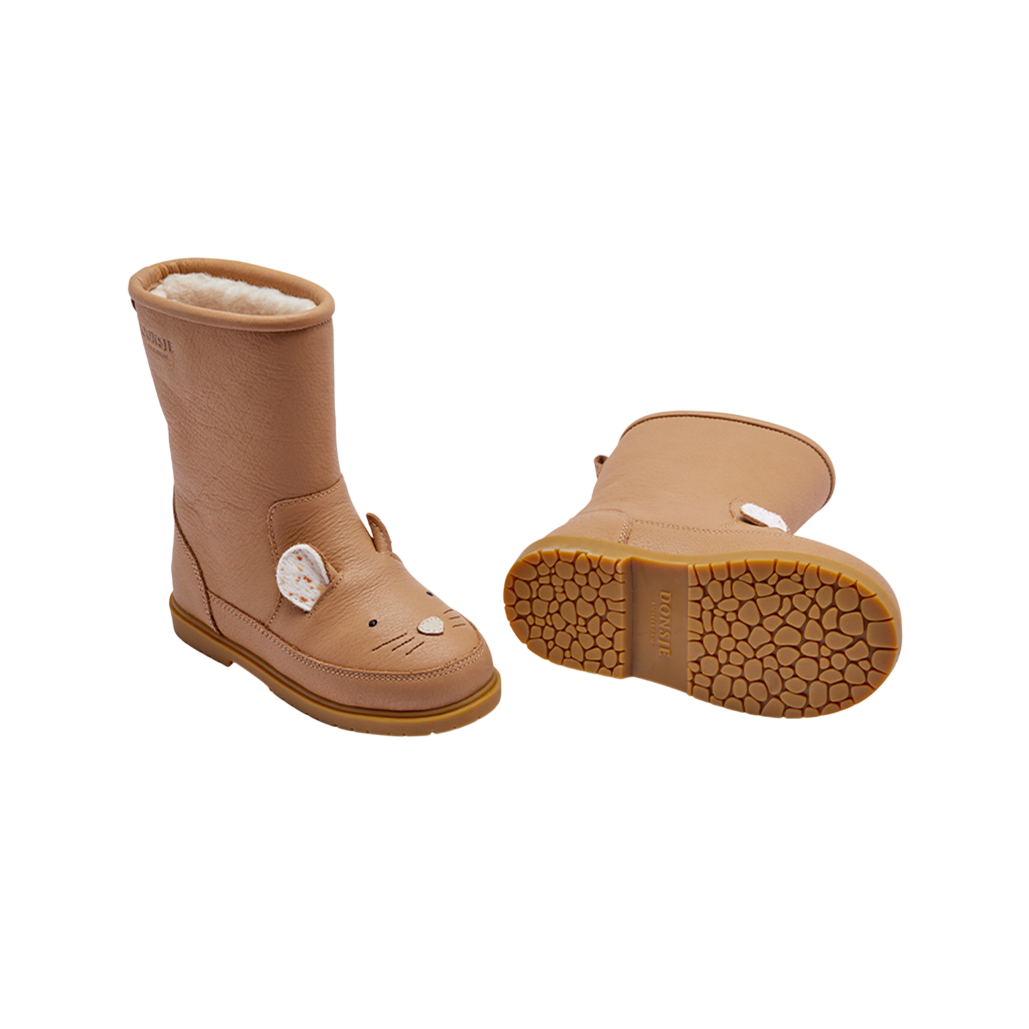 Stiefel Wadudu Exclusive Mouse Beige Leather
