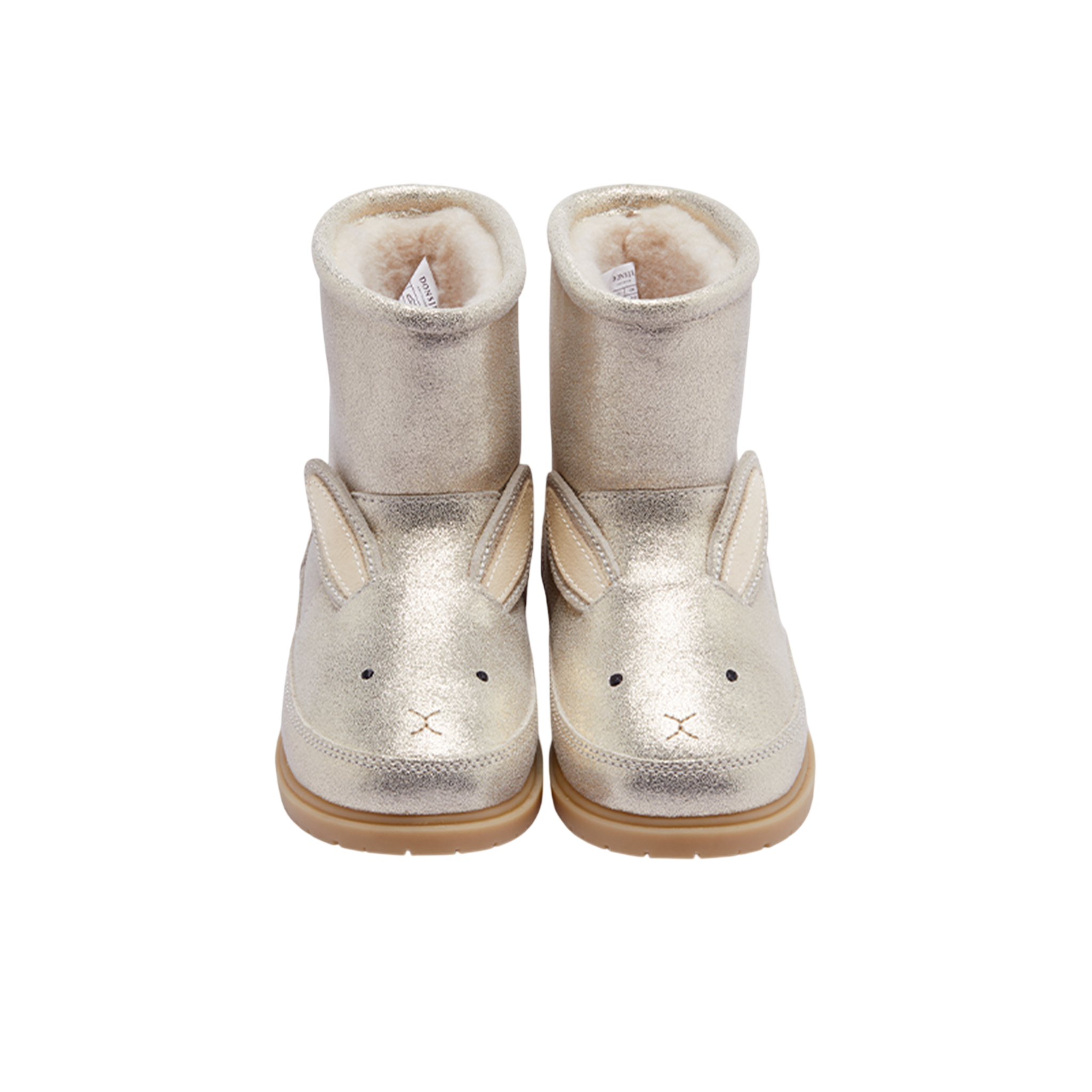 Stiefel Xelly Bunny Silver Metallic Leather