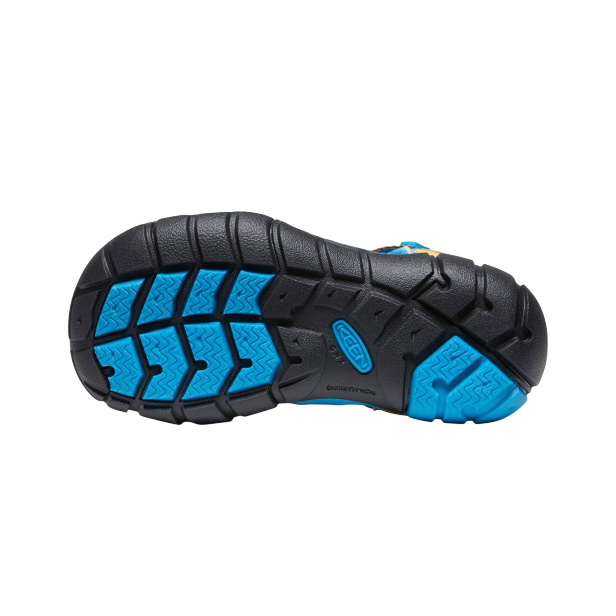 C Seacamp II CNX Water Sandals, Vivid Blue/Original Tie-Dye
