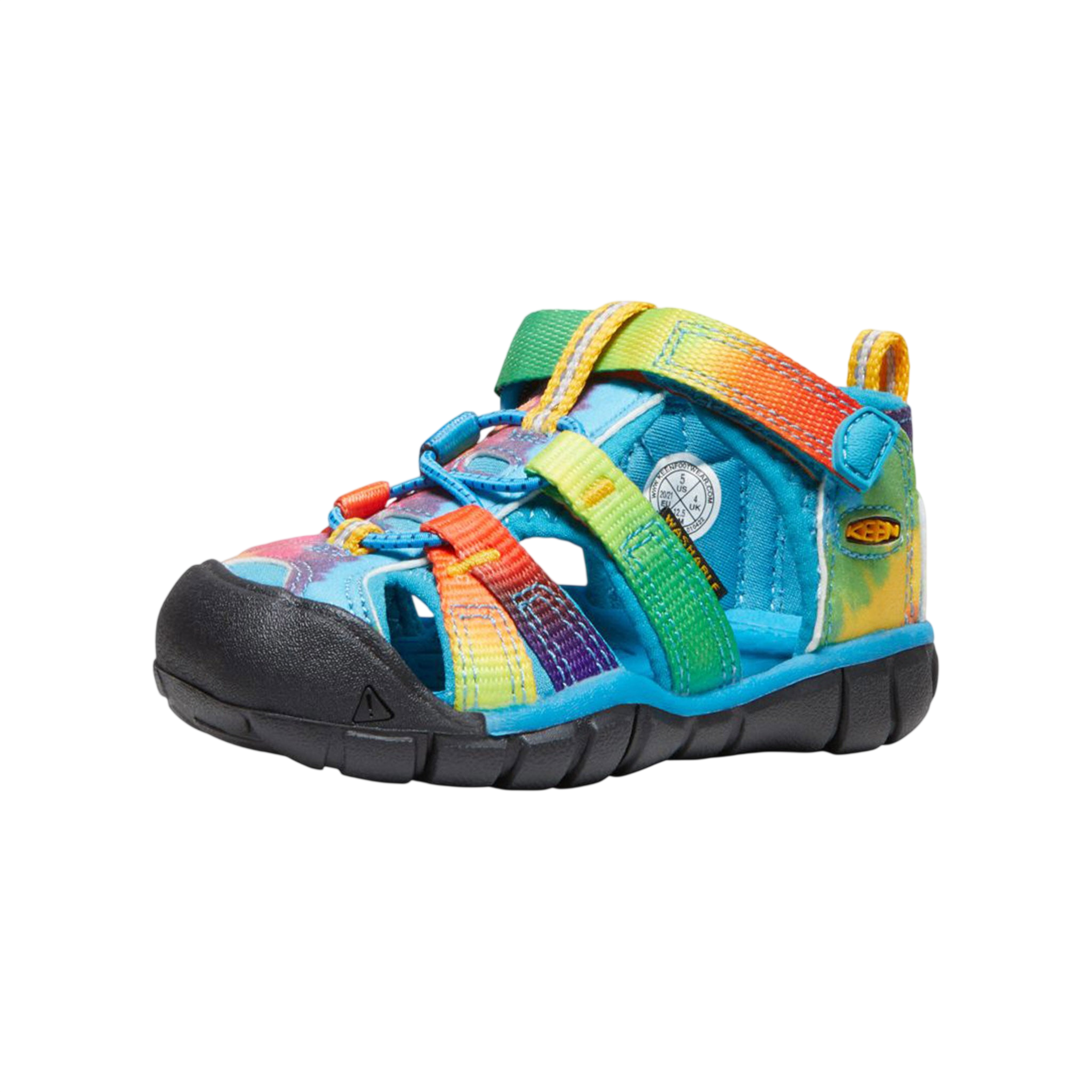 T Seacamp II CNX Water Sandals, Vivid Blue/Original Tie-Dye
