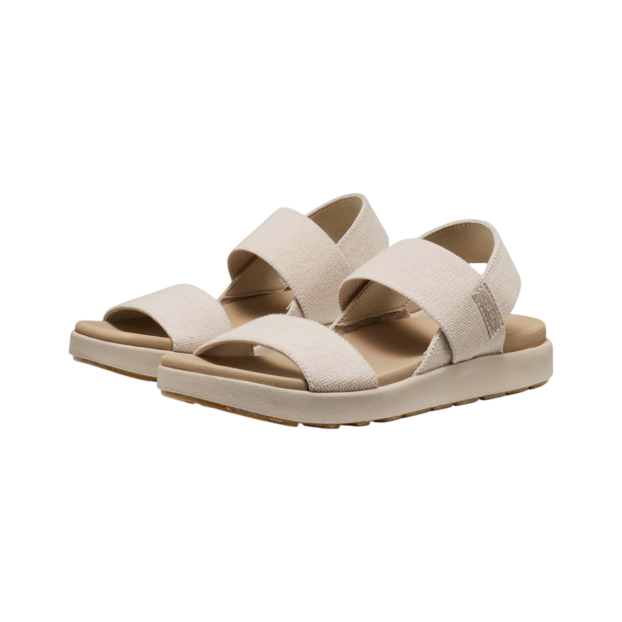 W Elle Backstrap Sandals, Birch/Safari