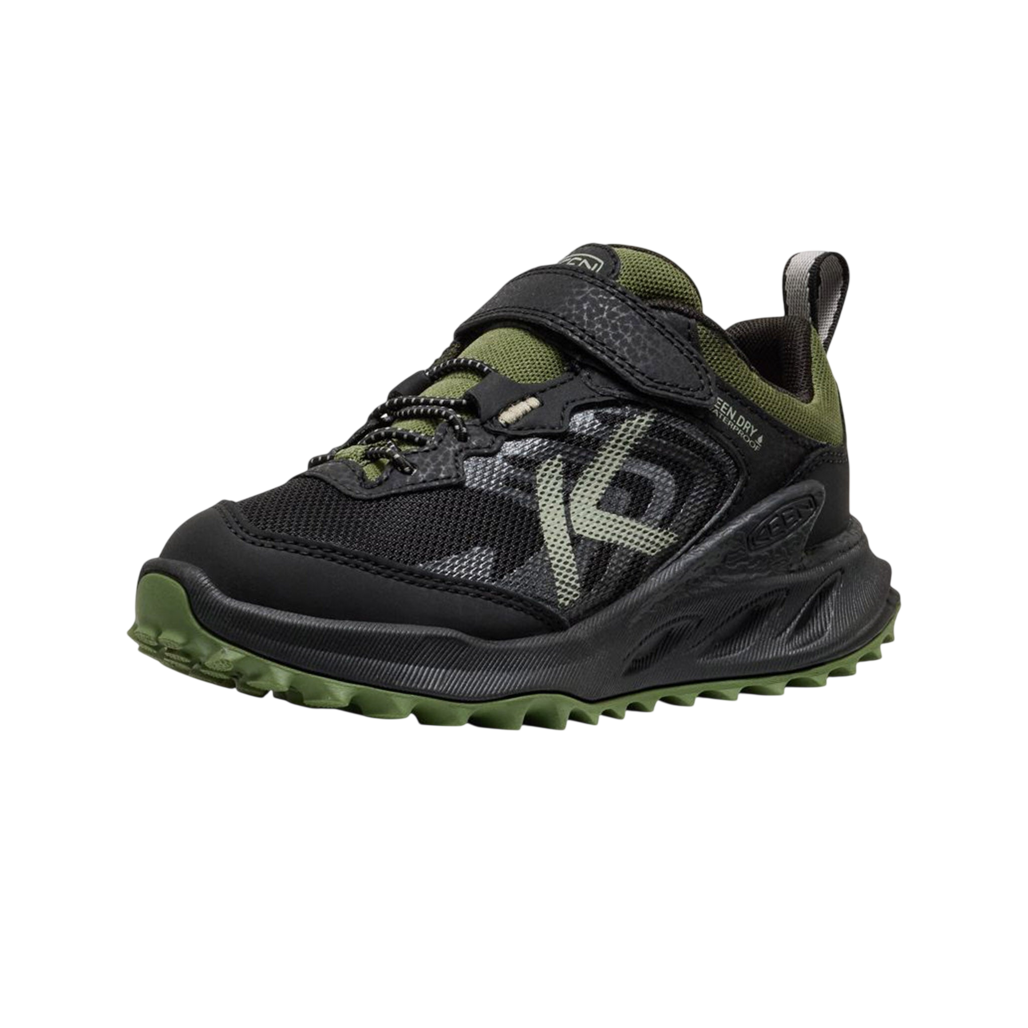 Sneaker C Zionic WP black/bronze green