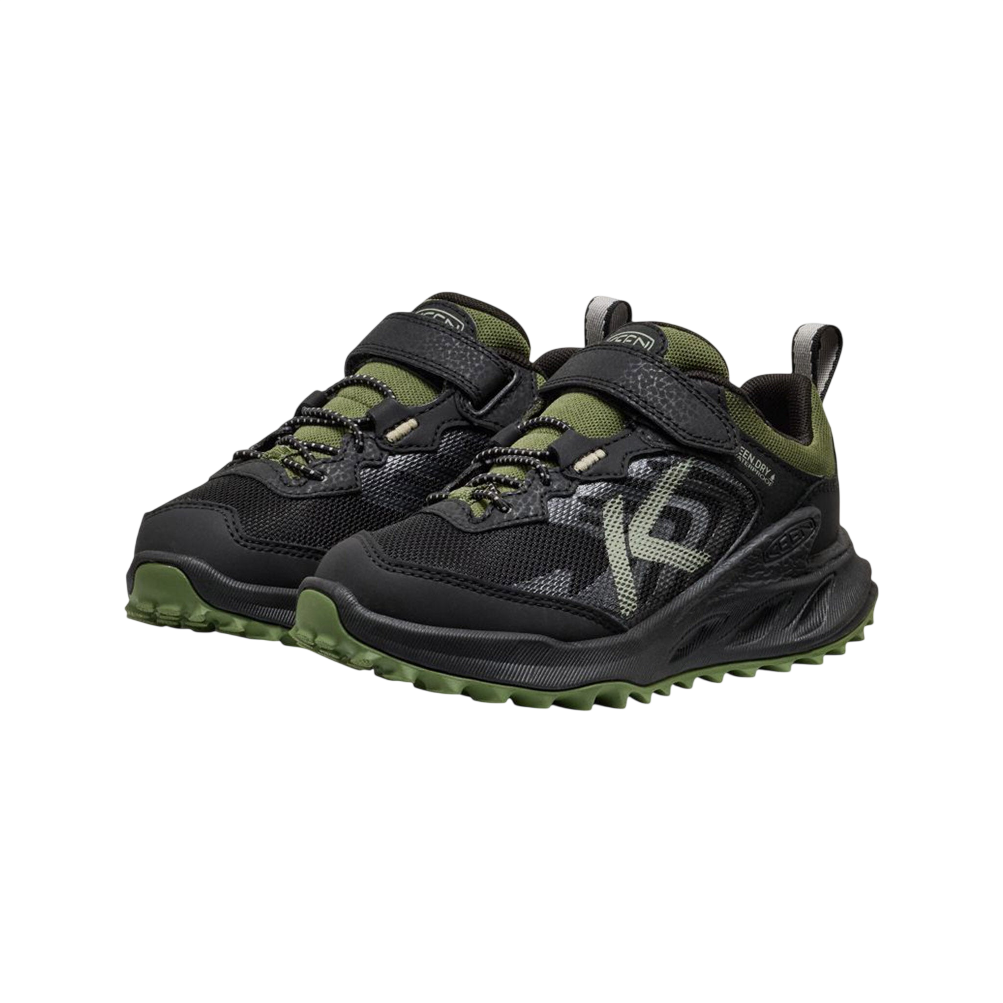 Sneaker C Zionic WP black/bronze green