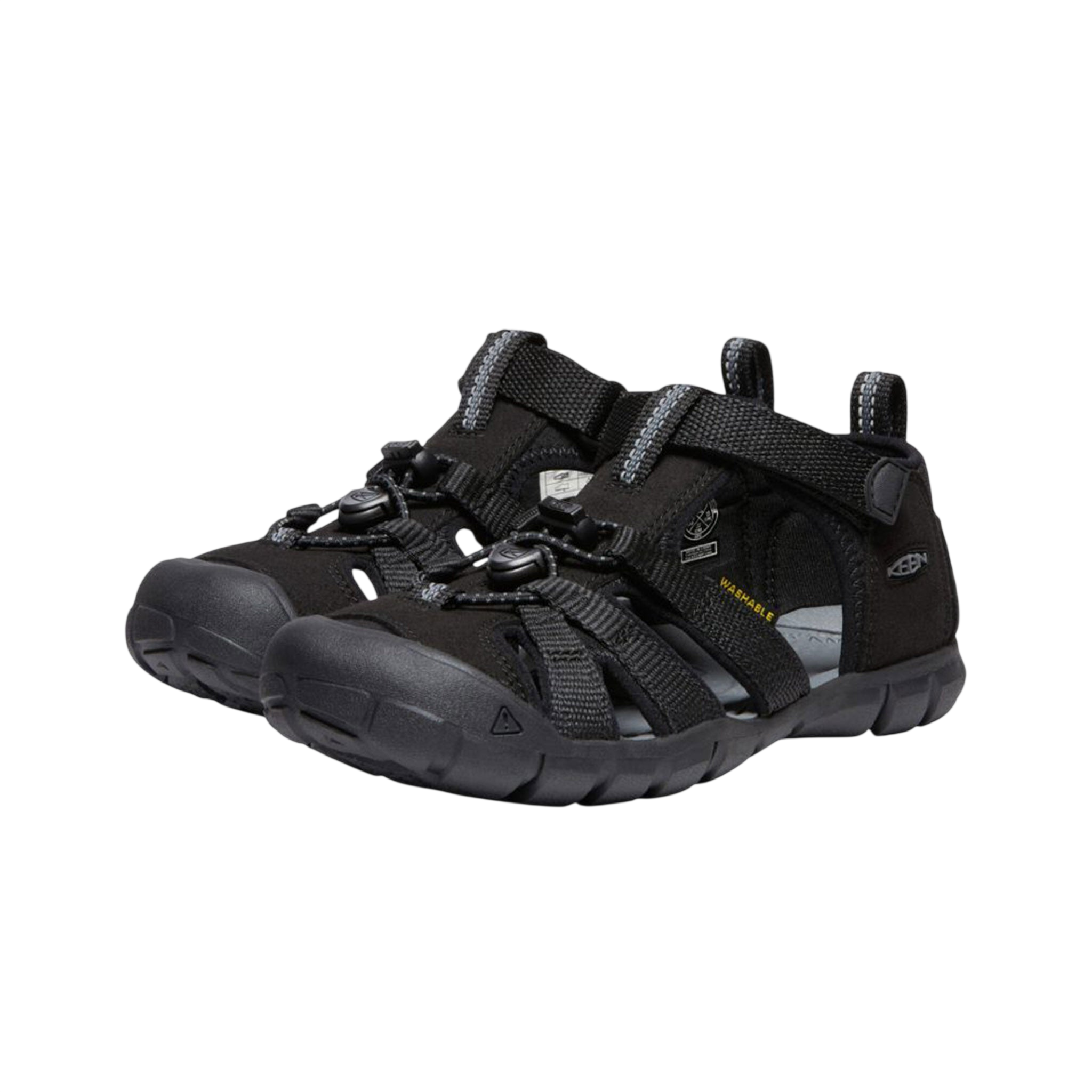 Y Seacamp II CNX Water Sandals, Black/Steel Gray
