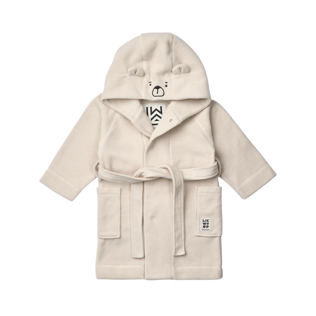 Minik Bear Sandy Bathrobe