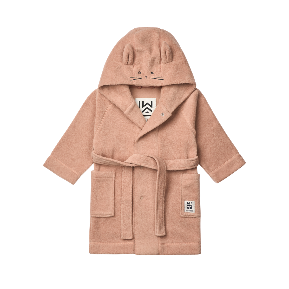 Minik Rabbit Pale Tuscany Bathrobe