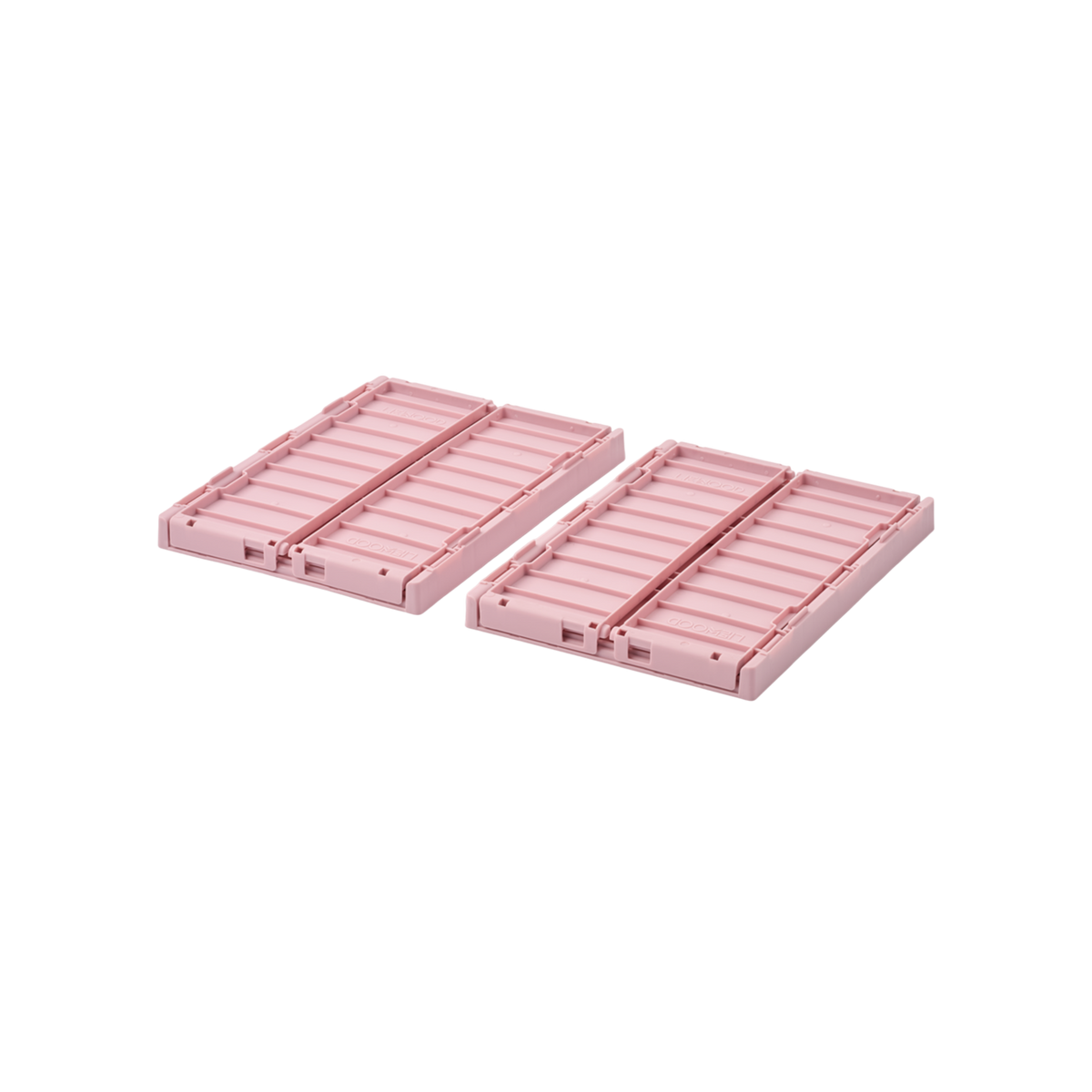 Weston Box S Storage Box, 2-Pack, Rose Blush