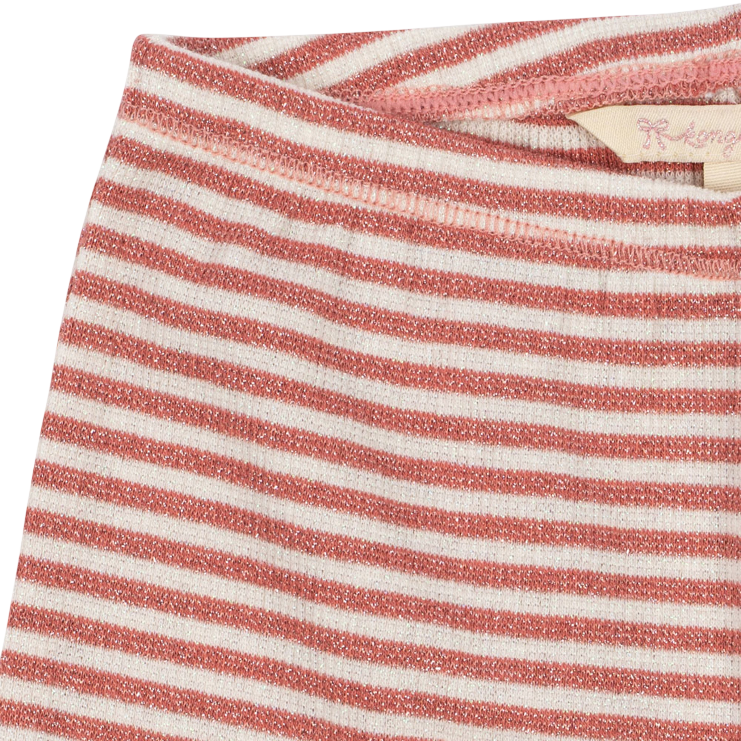 Flared Pants Roli Stripe Rose Cream Stripe