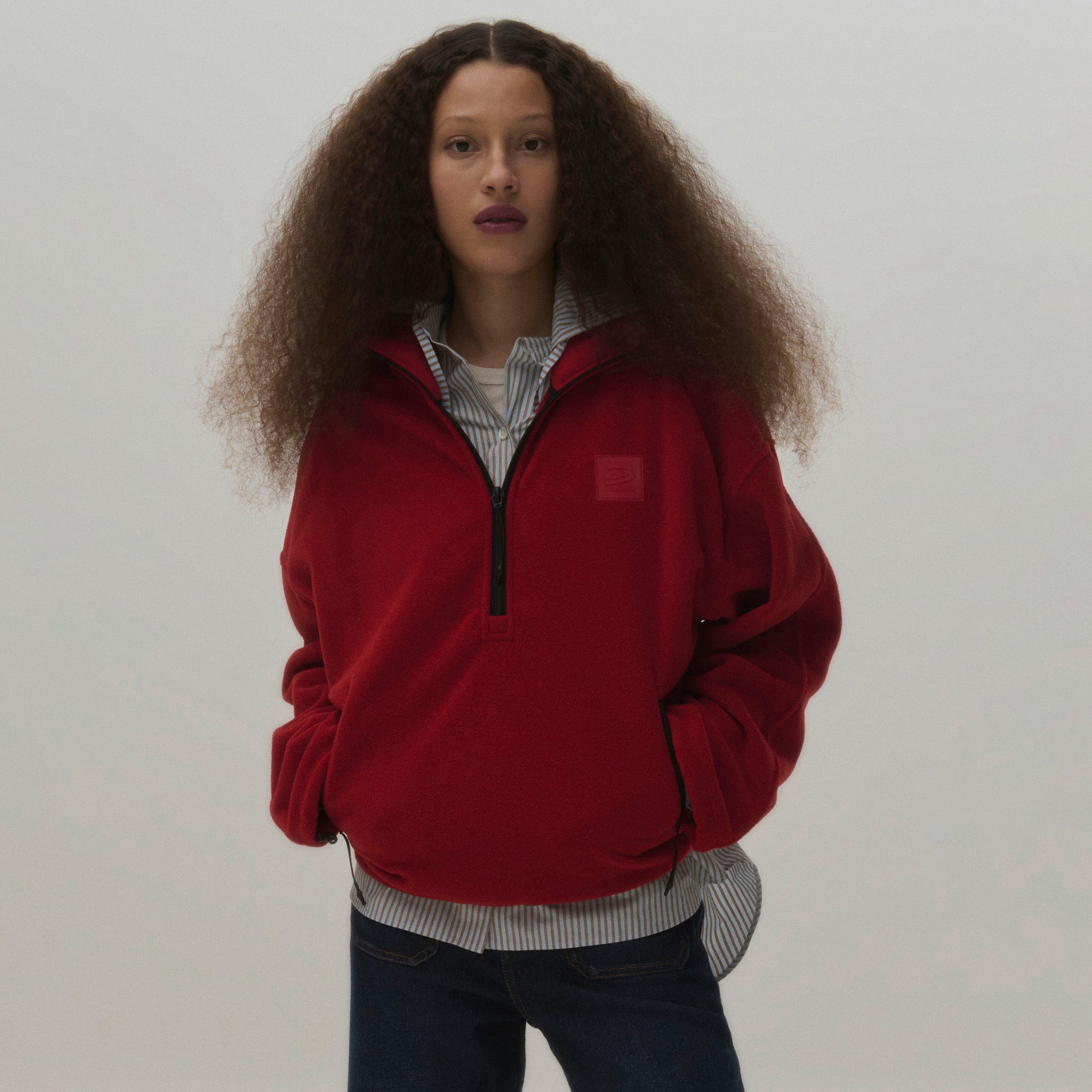 Adult Fleece Anorak Josie Ecarlate