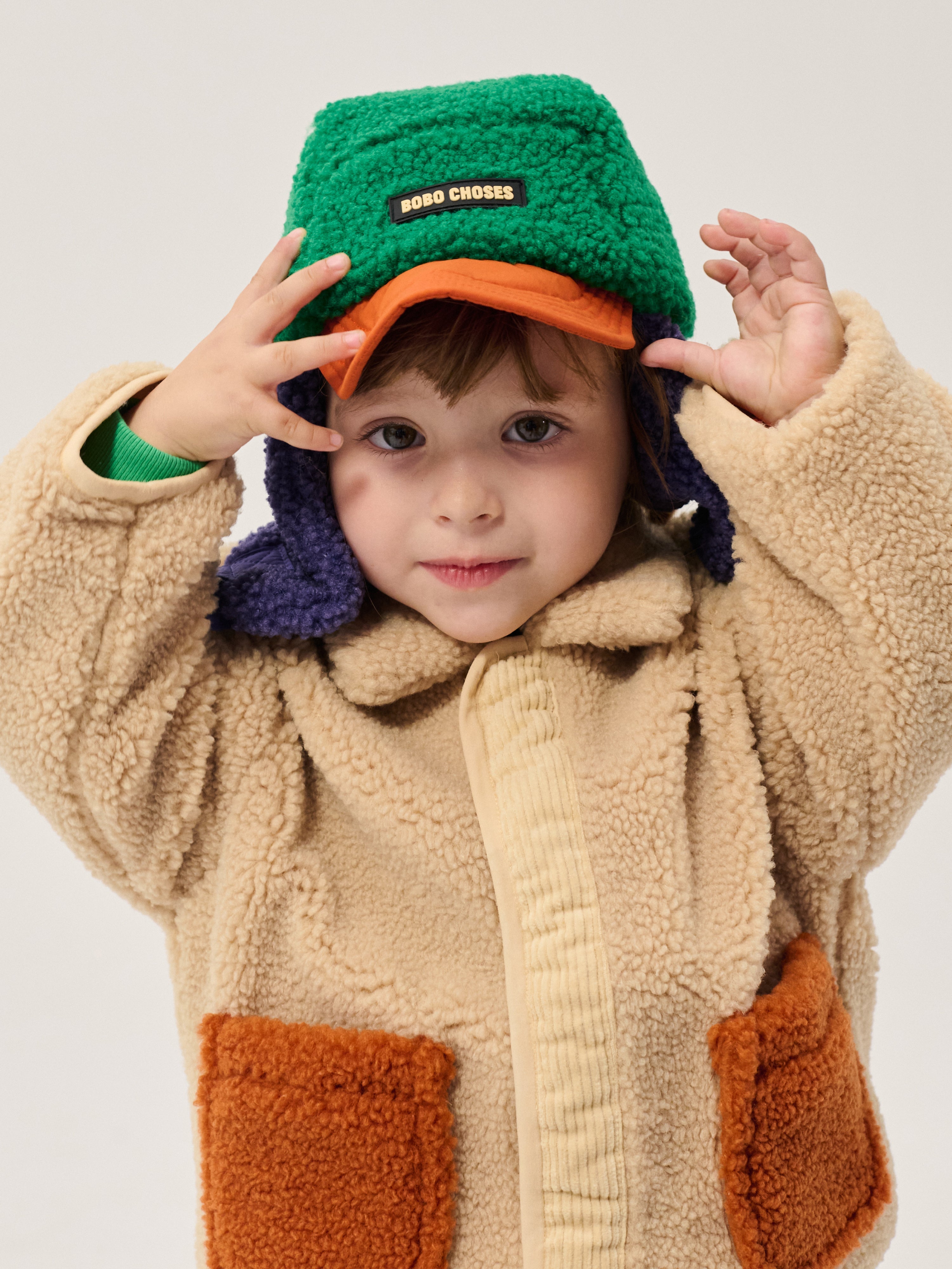 Baby Mütze Bobo Choses Color Block Multicolor