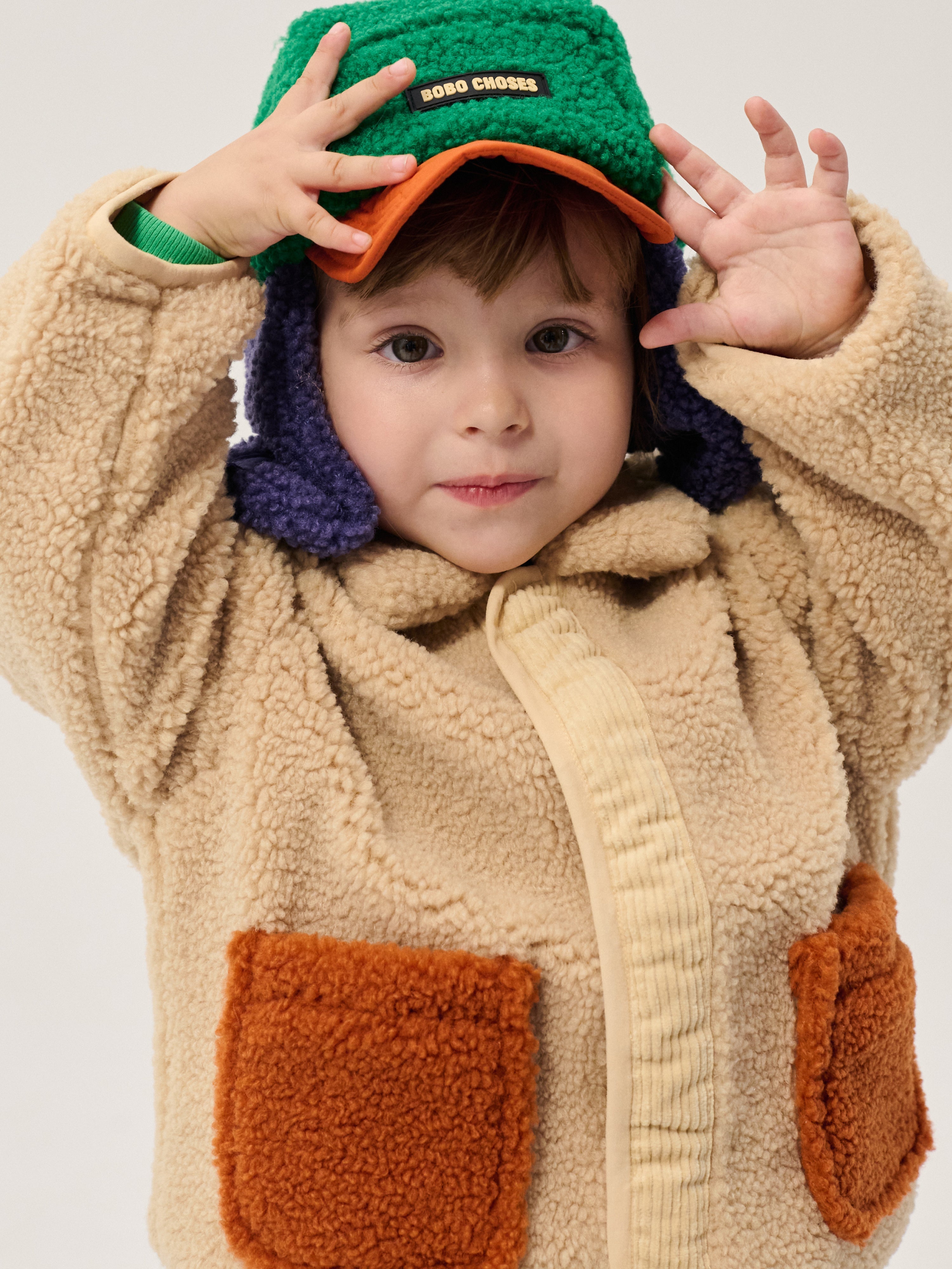 Baby Mütze Bobo Choses Color Block Multicolor