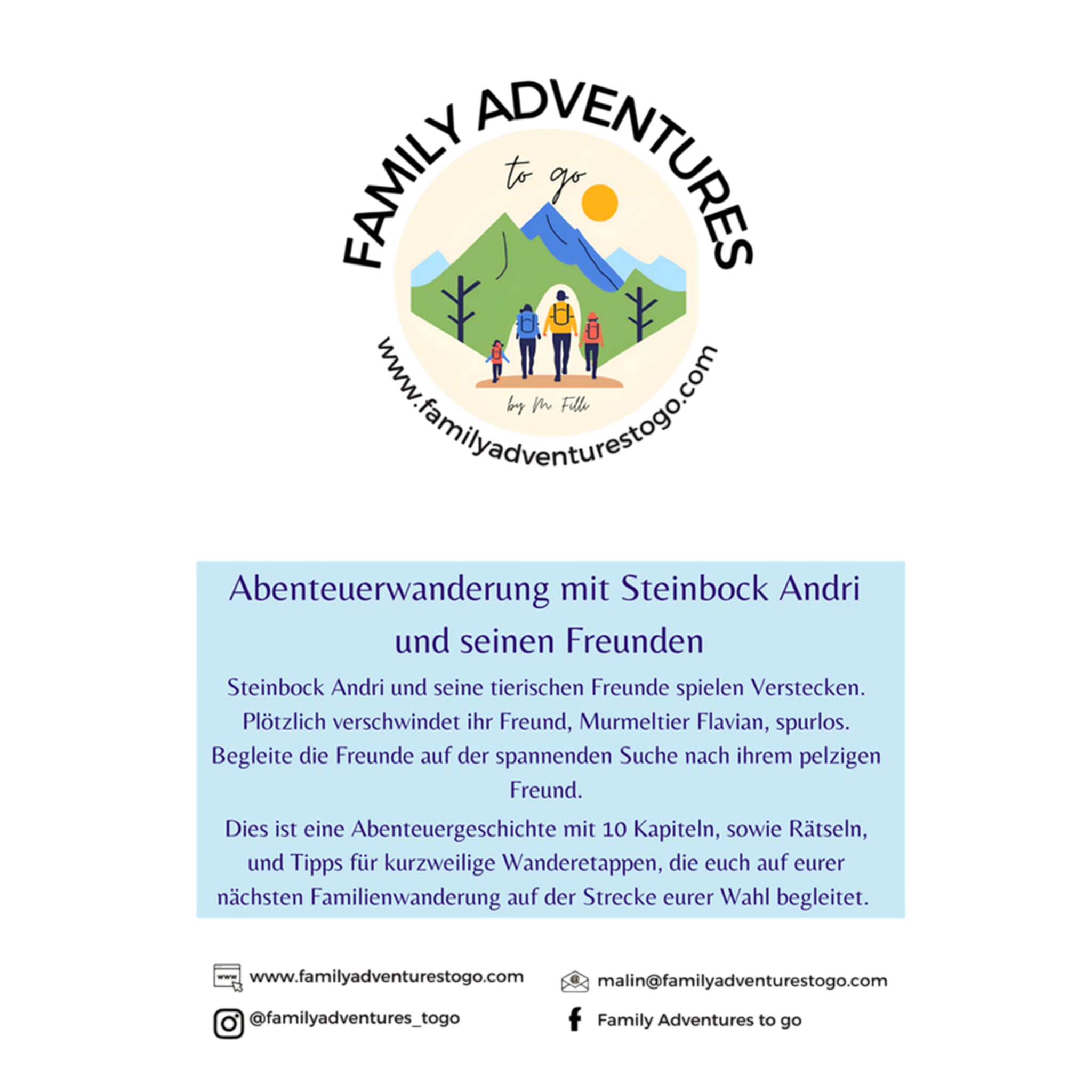 Abenteuerwanderung mit Steinbock Andri Einzelprodukt
