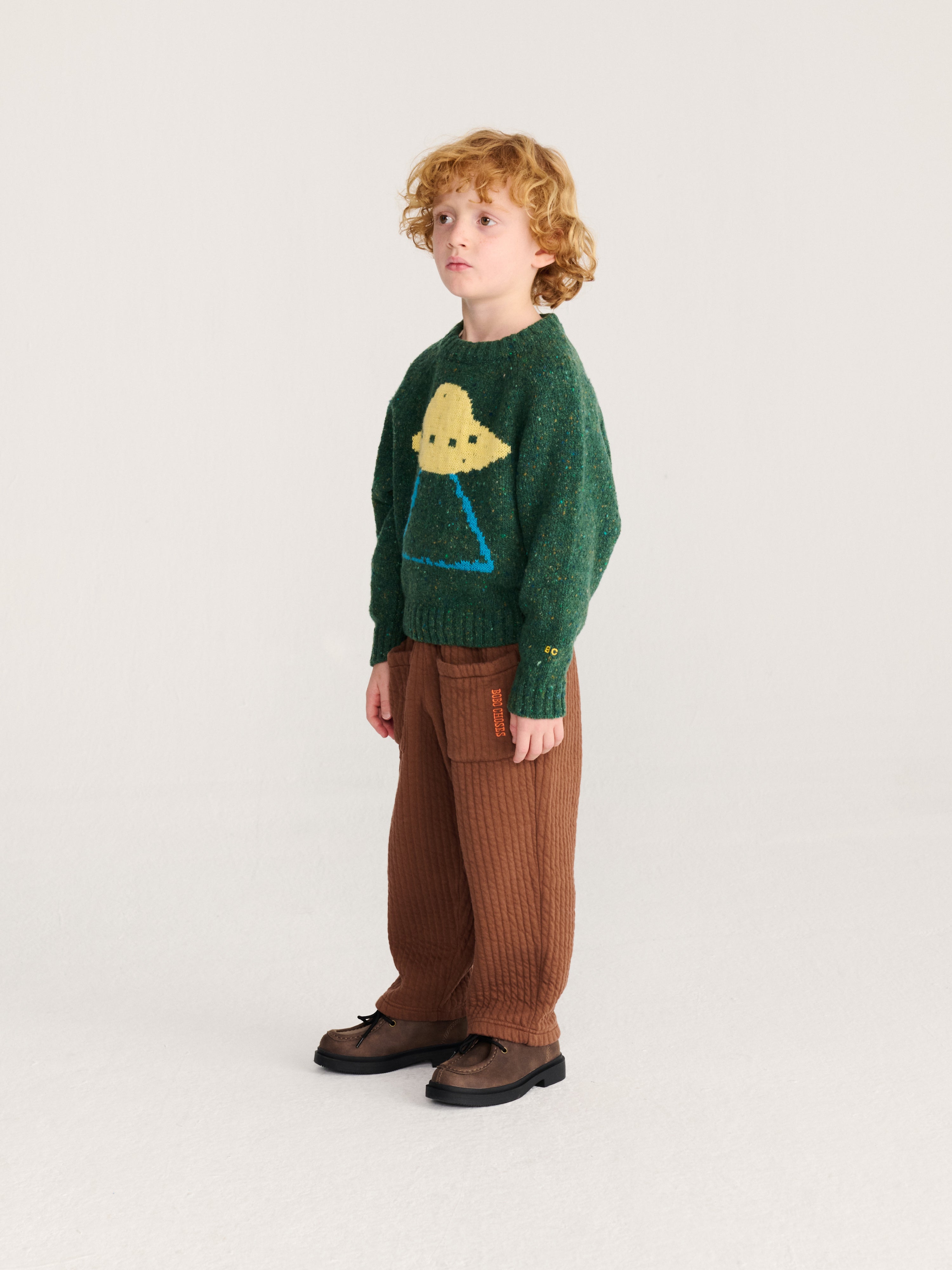 Pullover Pixel Abduction Dark Green