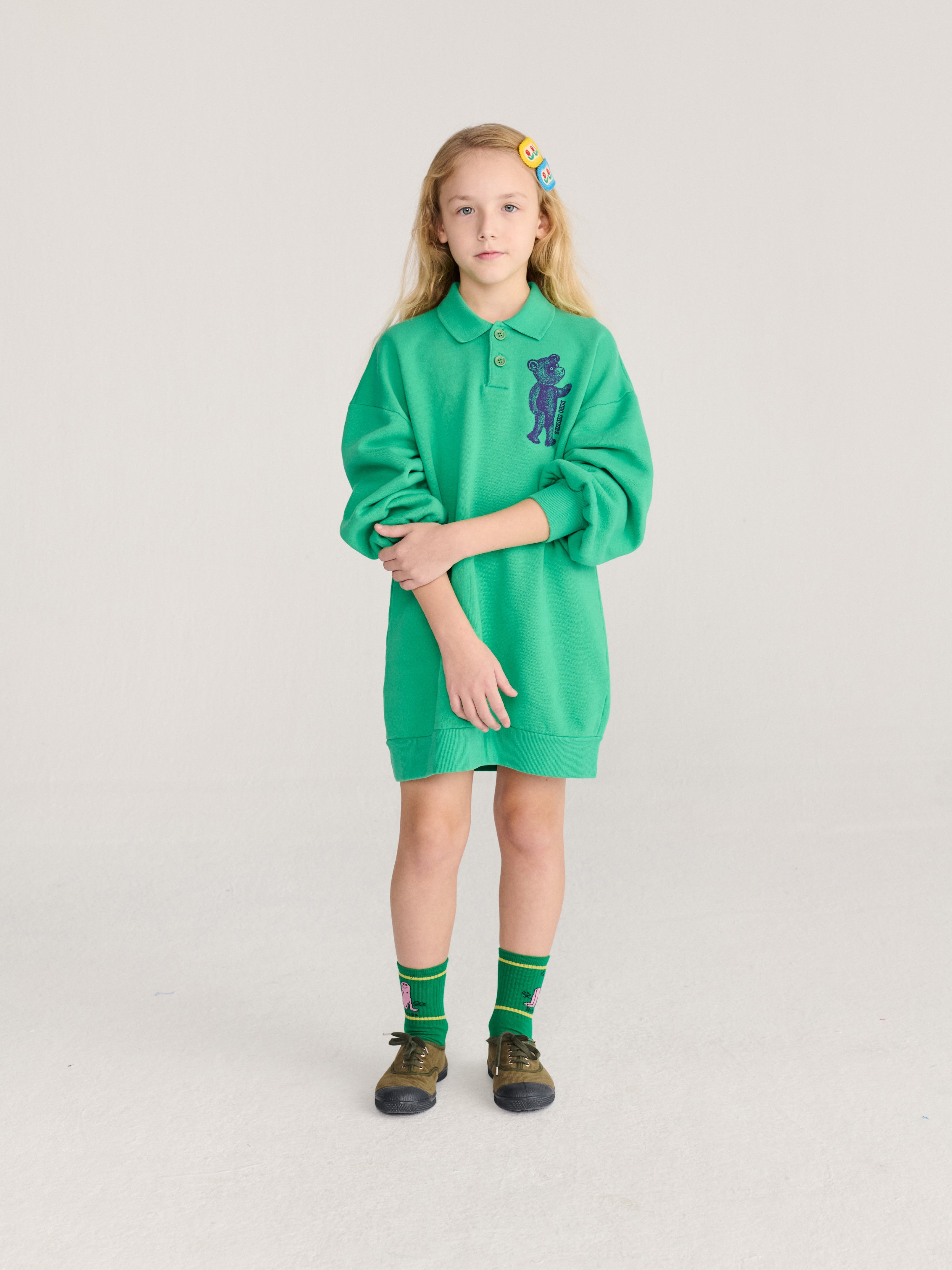 Robe-sweat Softpaw Monster polo / Robe-sweat Softpaw Monster polo verte