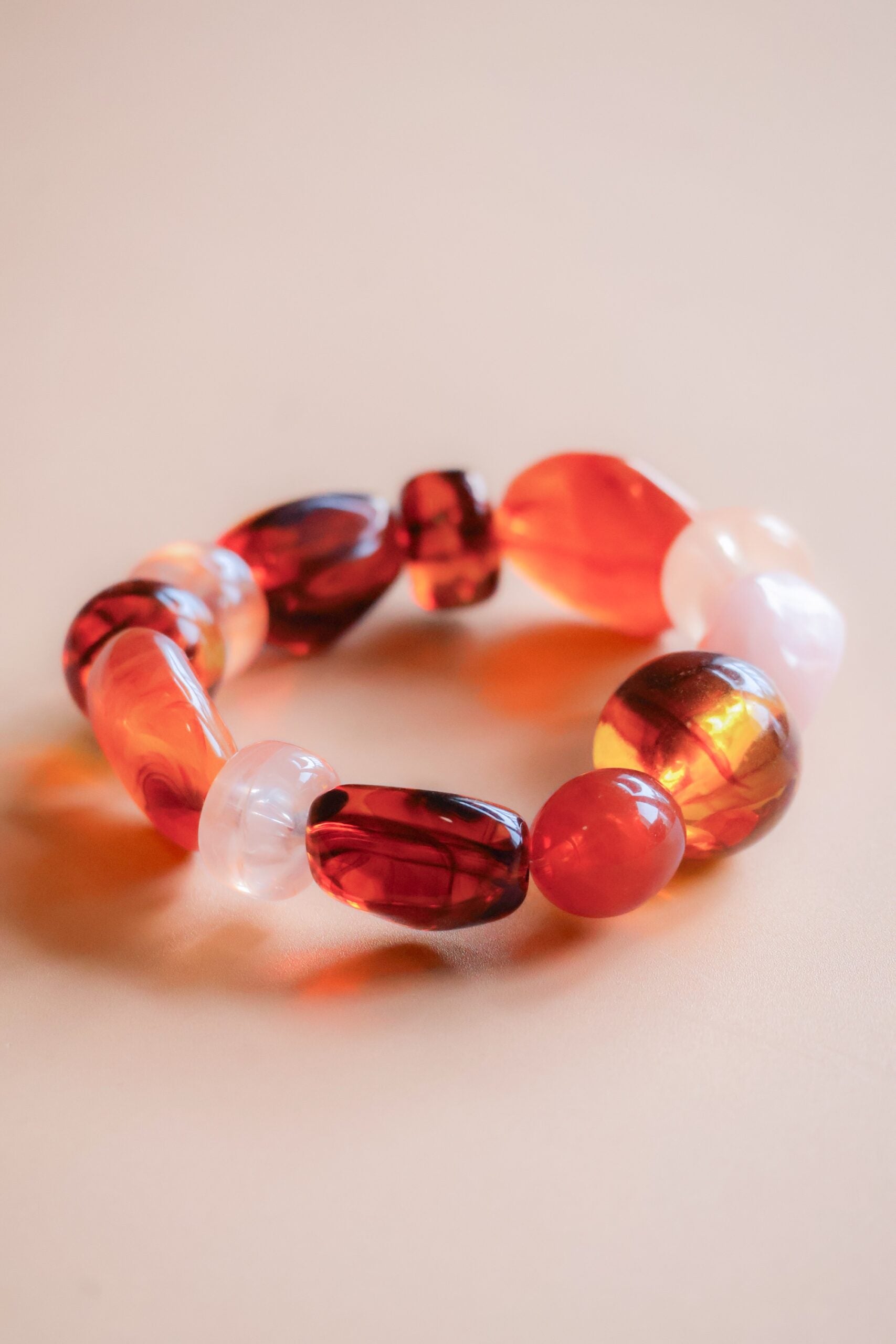 Bracelet Tube Set3 bleu vert blanc jaune rose