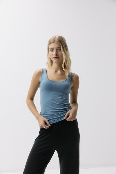 Tank Top Cupro Blue Heaven