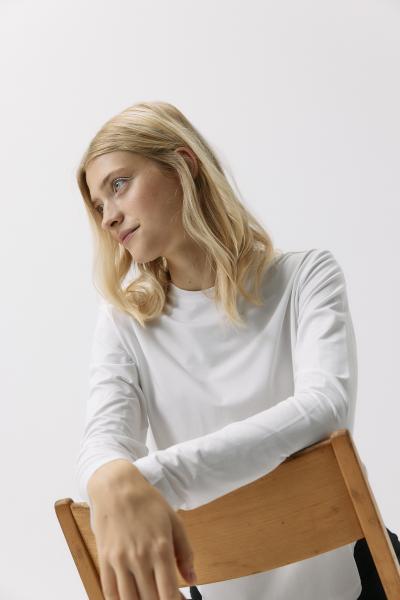 Langarmshirt Neo Classic Infinity White