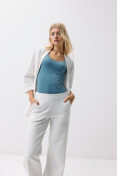Hose Botanic Lounge Vanilla White