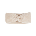 Stirnband Merinowolle + Cashmere Beige