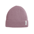 Kinder Mütze Merinowolle Mauve