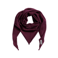 Triangular Shawl, Merino Wool, Cherry