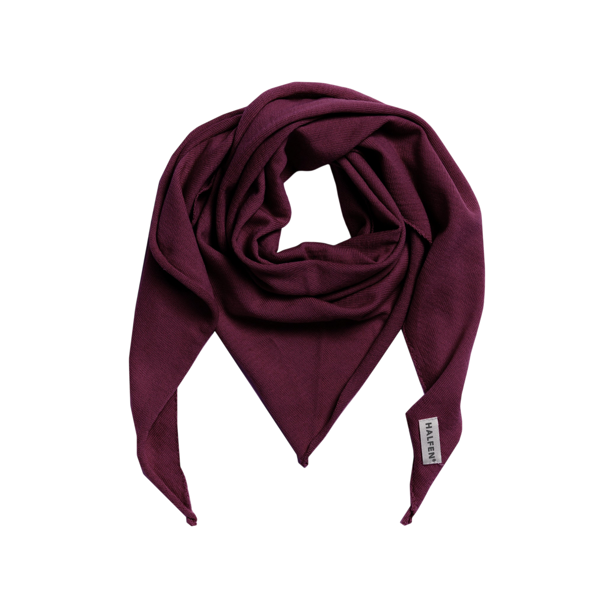 Dreieckstuch Strick Cherry