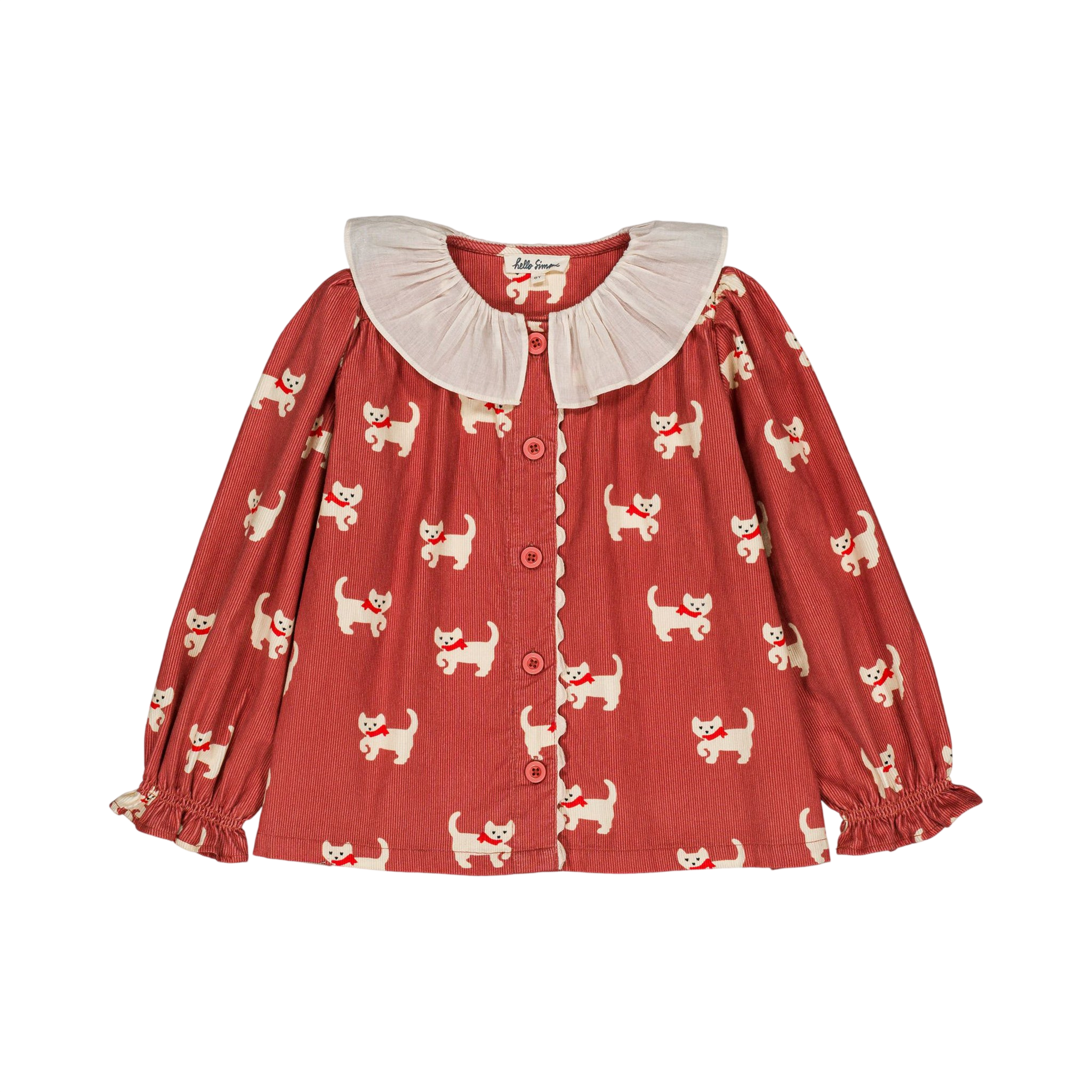 Myrtille Kitty Rose Blouse
