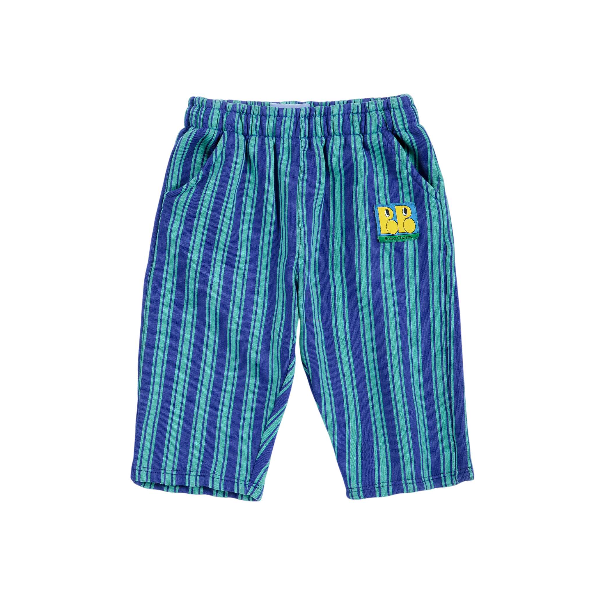 Boo Bo Choses blue striped sweatpants / Baby Booo Bo Choses Tag striped jogging pants
