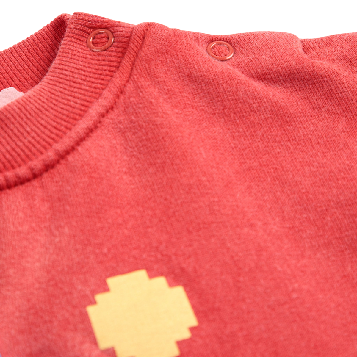 Baby Sweatshirt Lake Monster Red