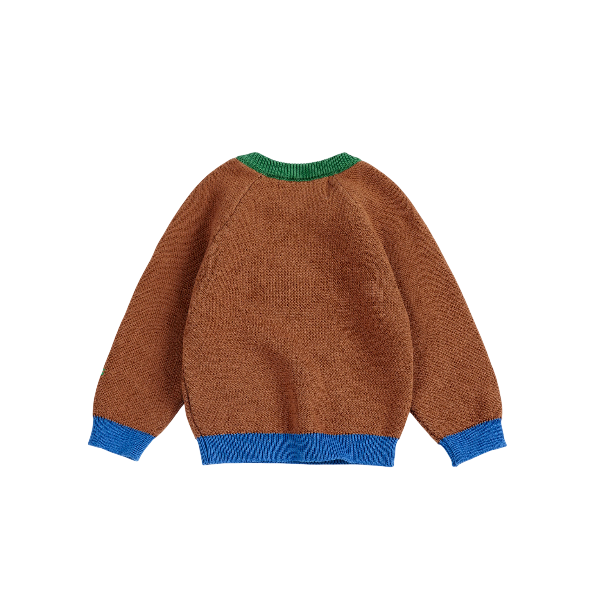 Pull pour bébé Mush Monster marron foncé