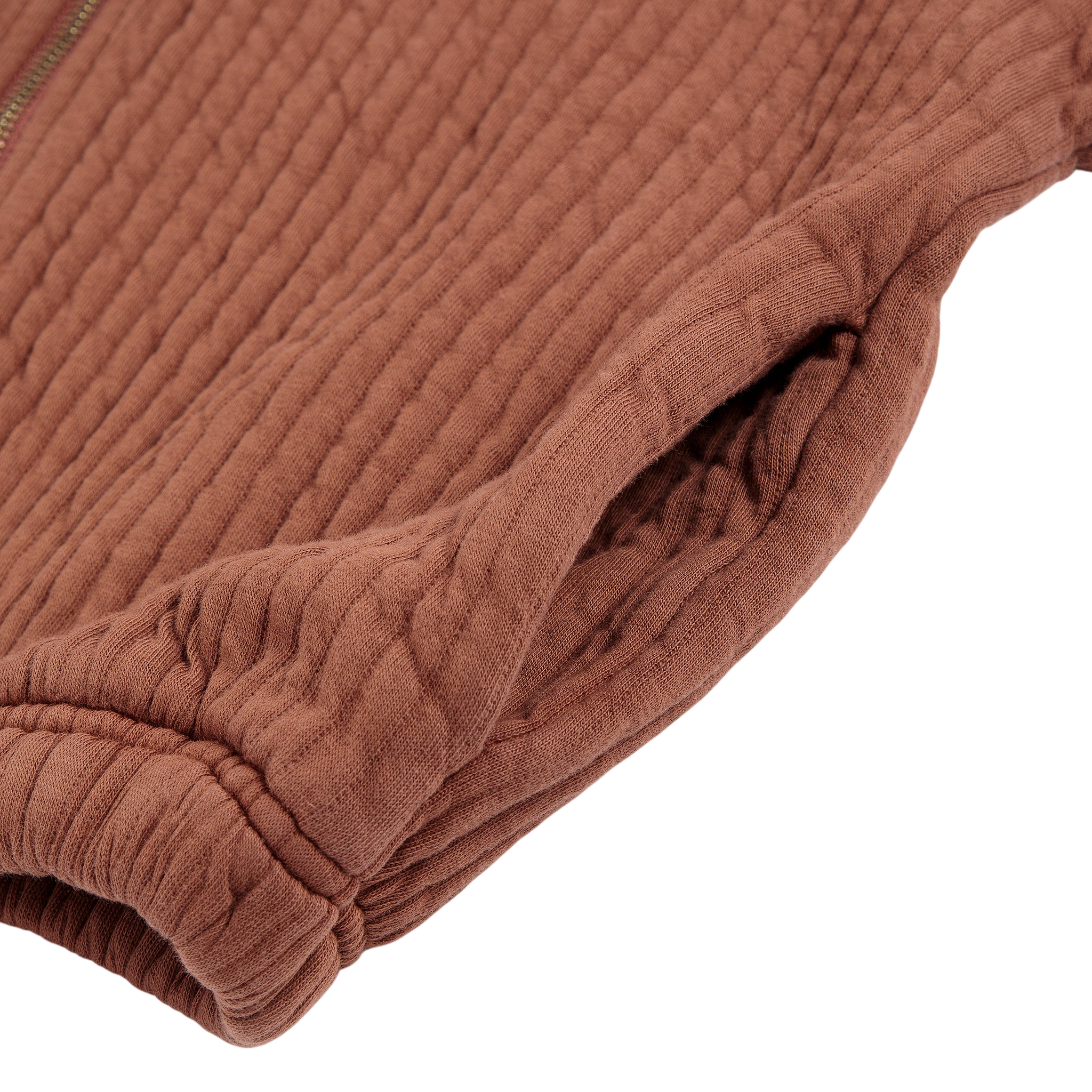 Sweatshirtjacke Beast Tag Brown