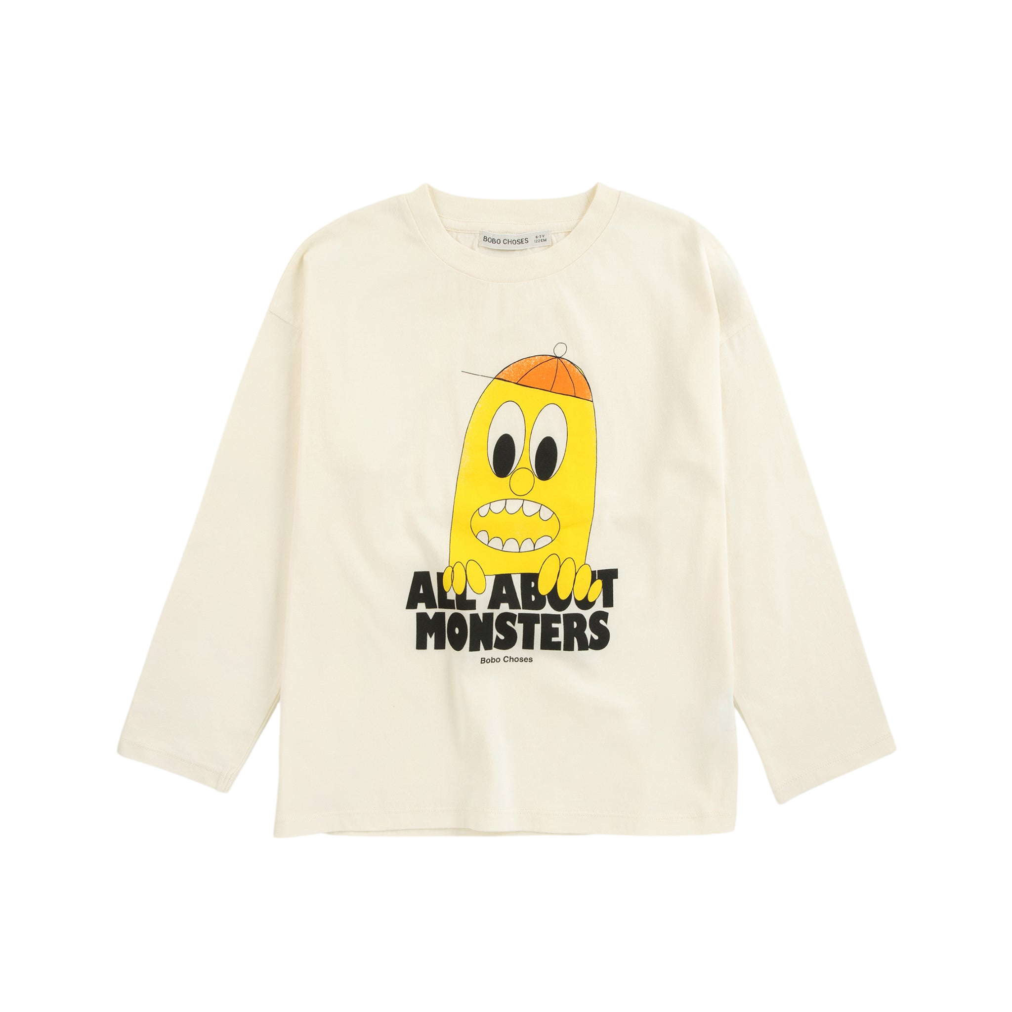T-shirt à manches longues Bigtooth Lemon blanc cassé / T-shirt Bigtooth Lemon blanc cassé