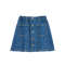 Rock Booo bo Choses Tag Denim / Booo bo Chose Midnight Blues Tag Denim Skirt