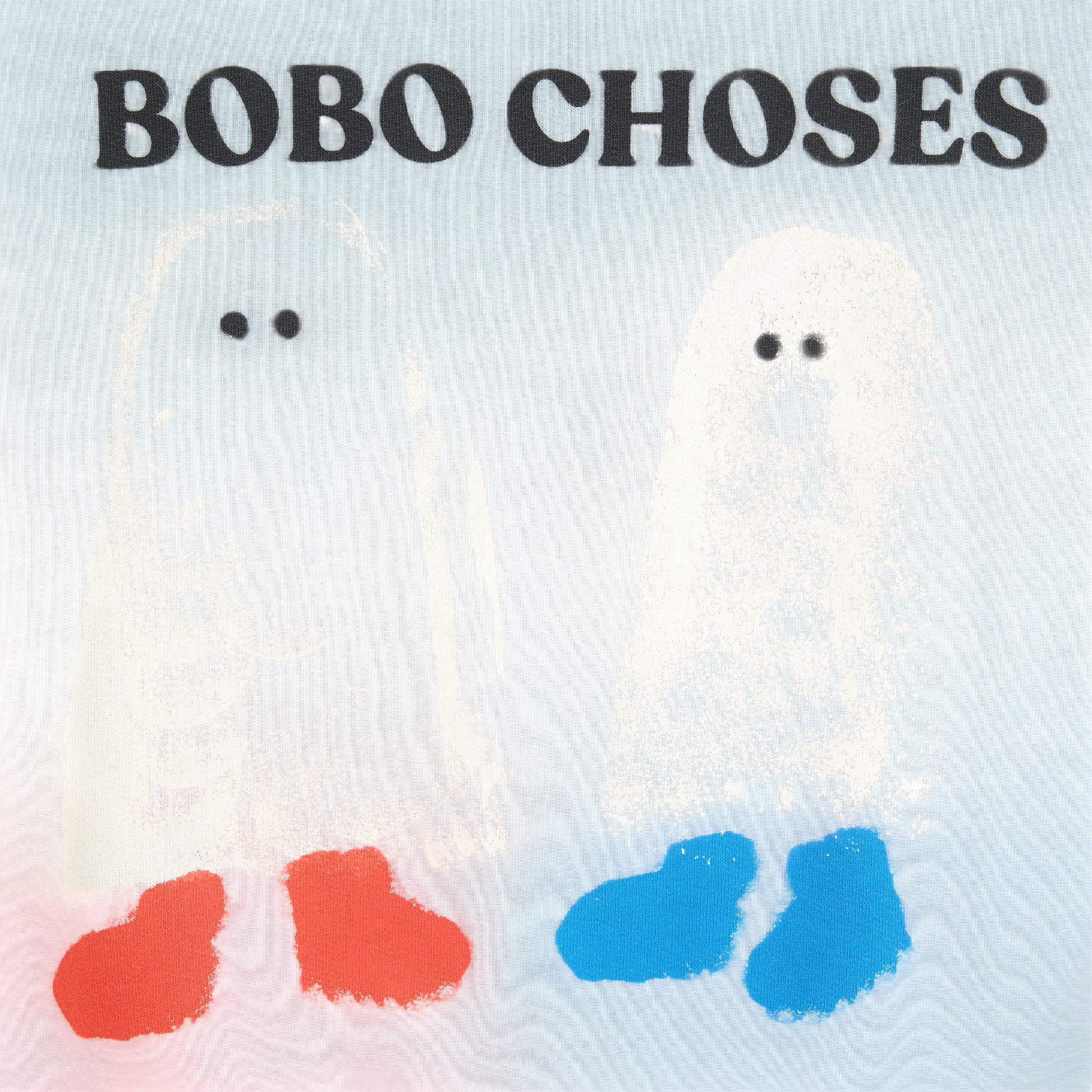 Sweatshirt Booty Ghosts Light Blue