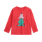 T-shirt à manches longues Hidden Monster rouge  / T-shirt Hidden Monster