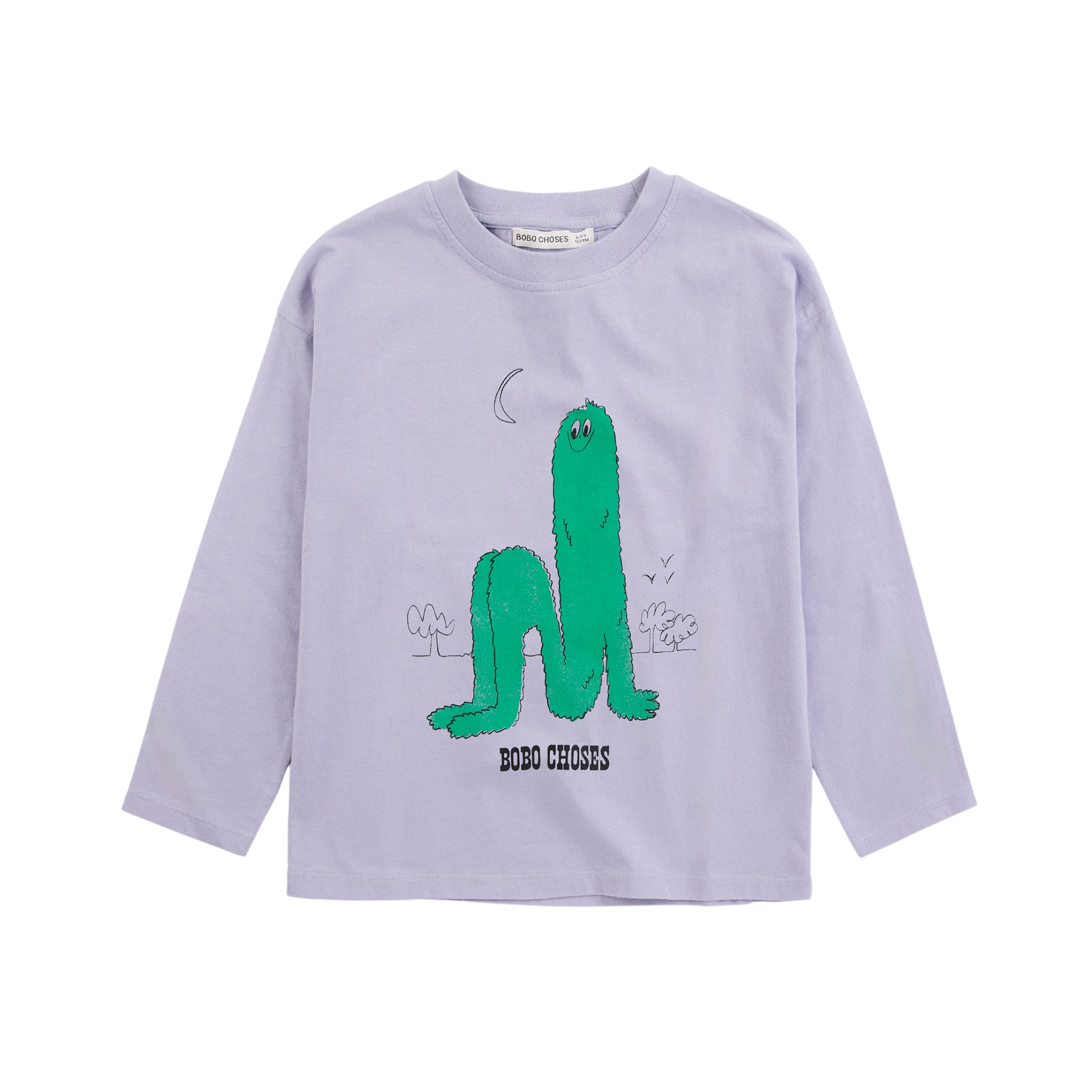 Langarmshirt Long Puff Lavender