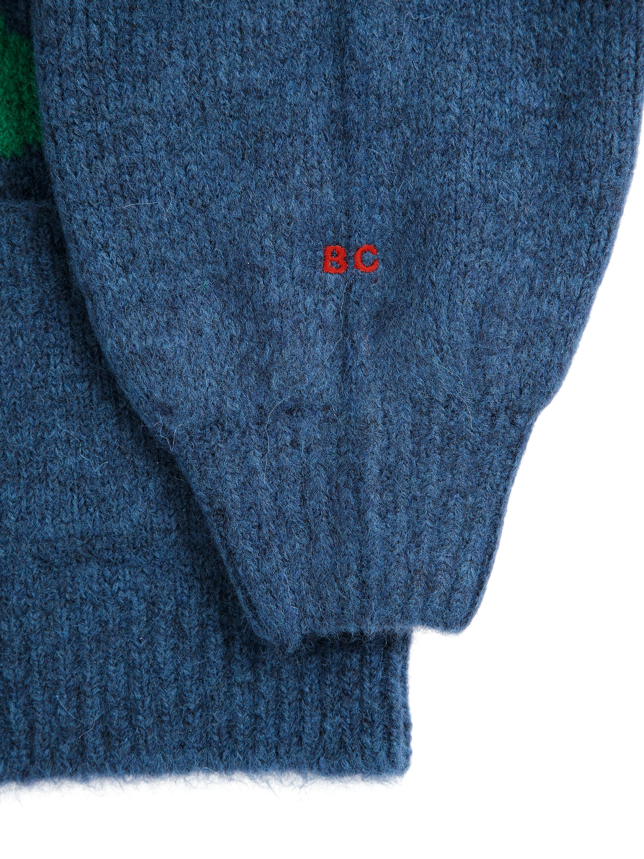 Strickjacke Stamp Bloom Midnight Blue