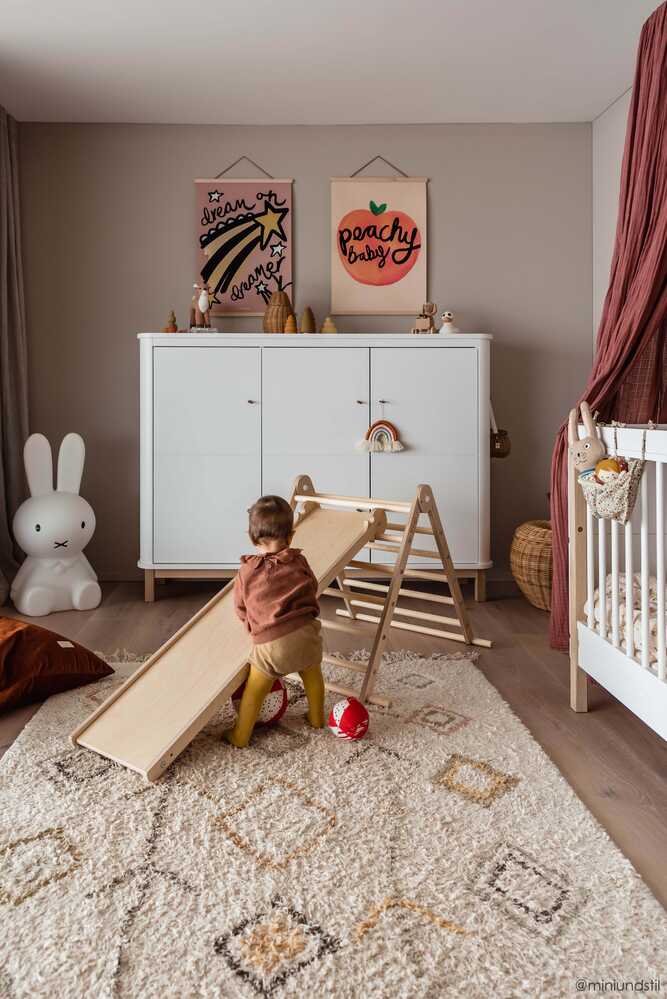 Waschbarer Teppich Kaarol Earth L