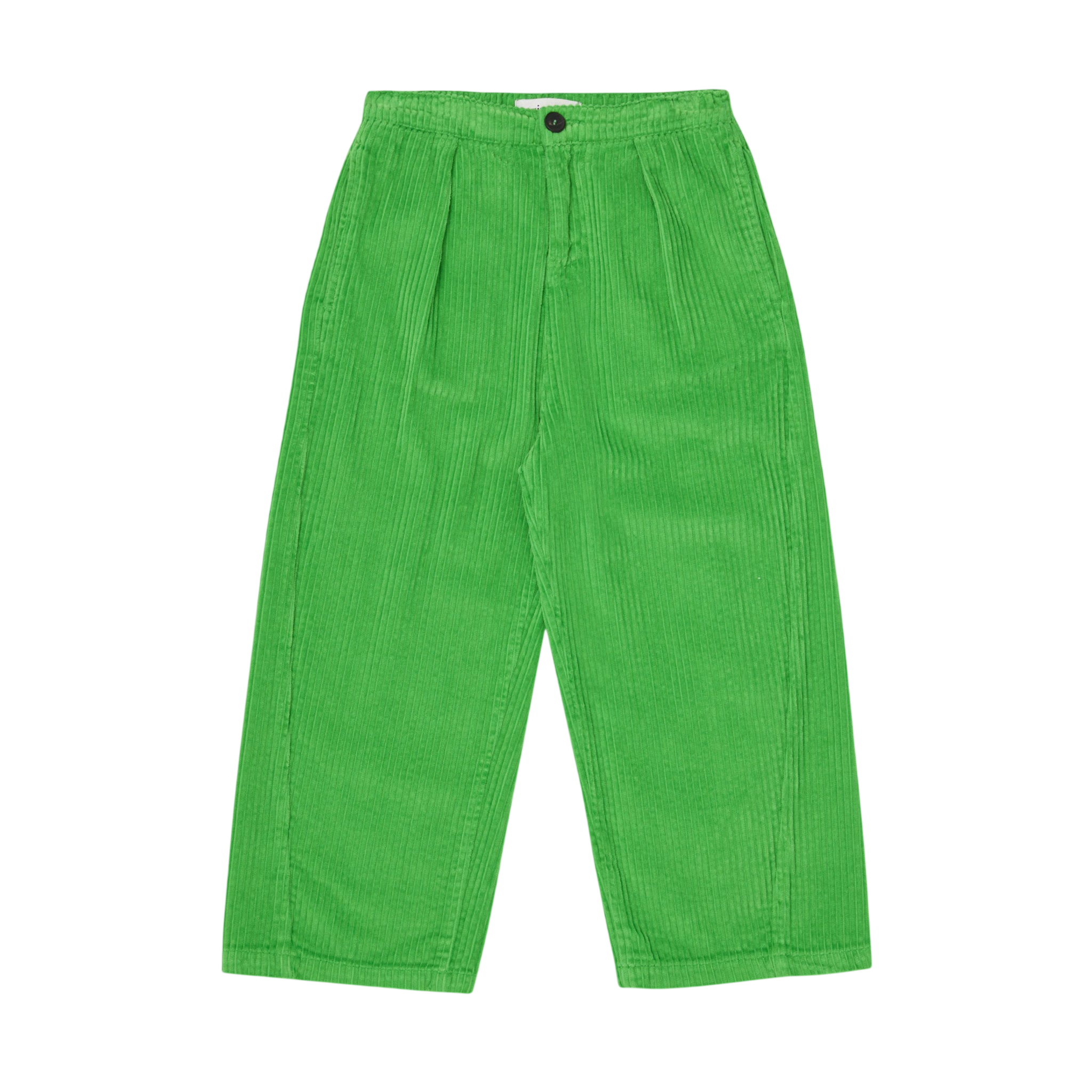 Pantalon Barrel Classic en velours côtelé vert