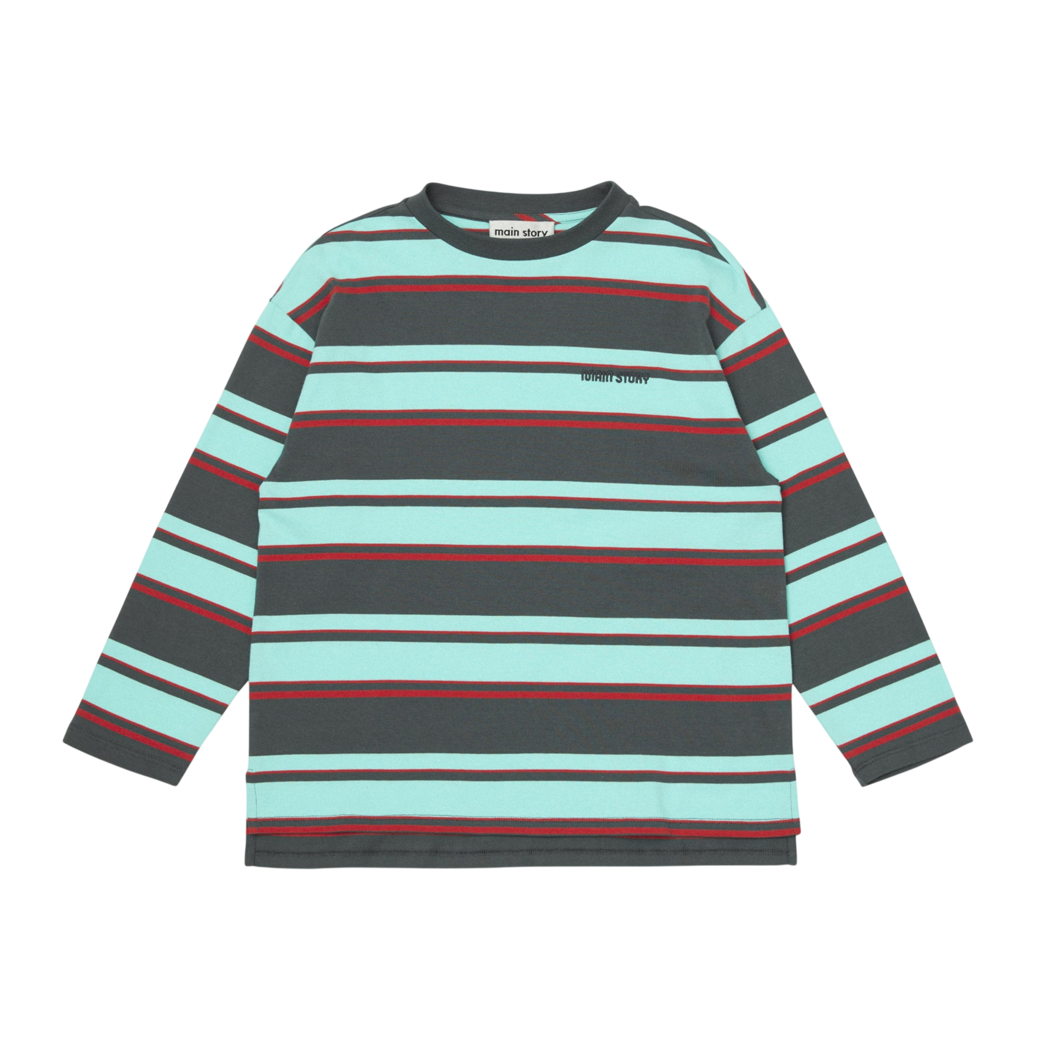 Long-Sleeve Shirt: Big Sporty Stripe