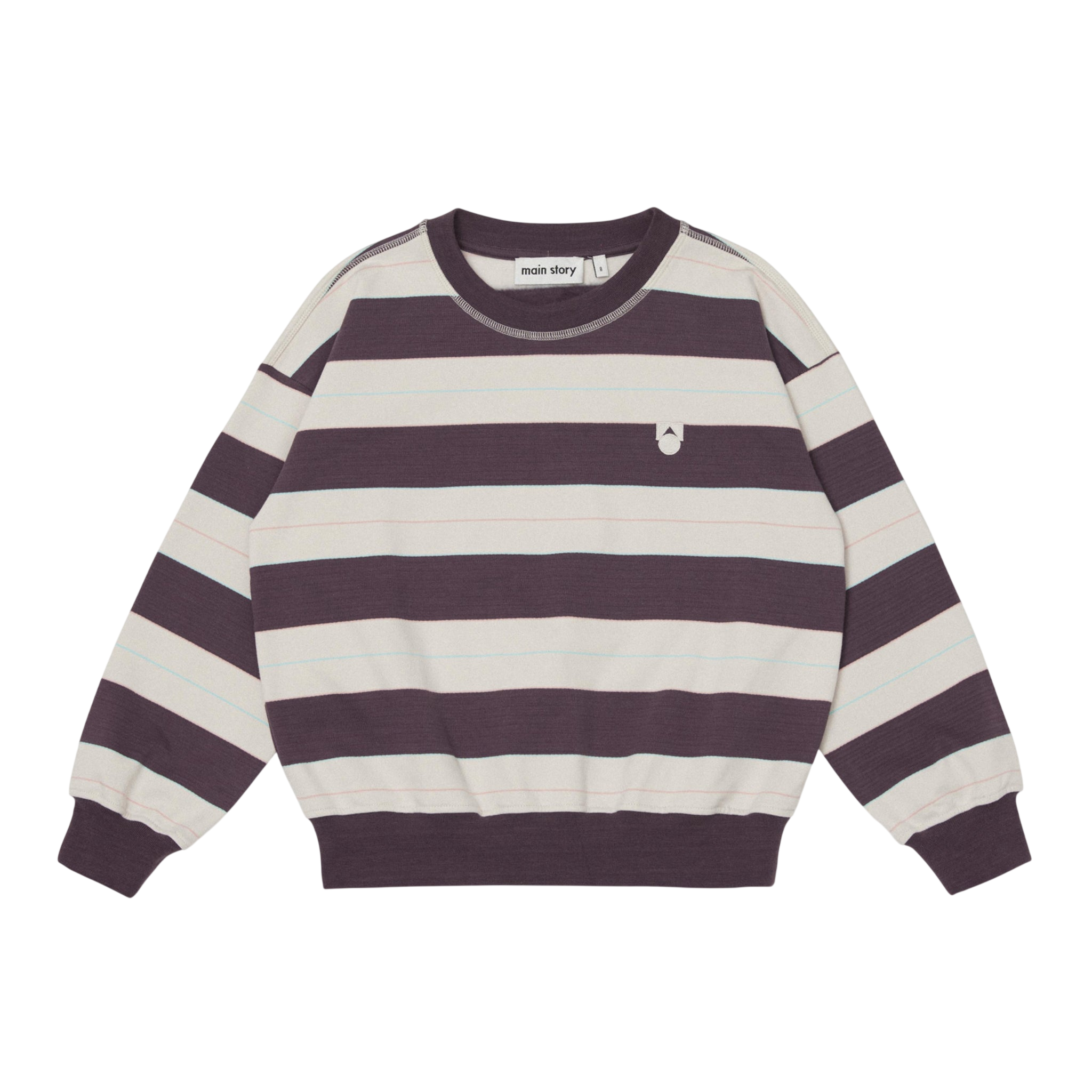 Bubble Conker Stripe Sweatshirt