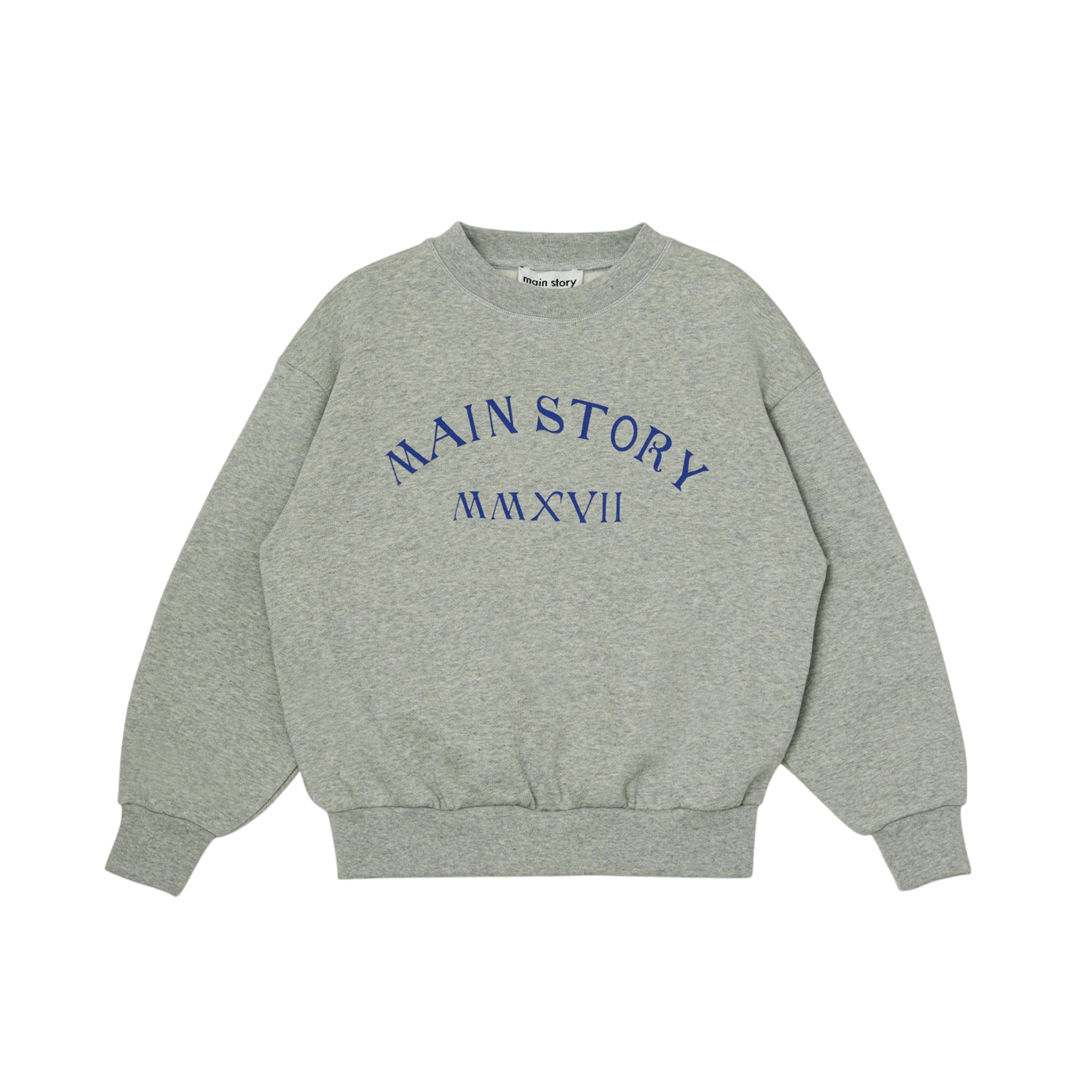 Bubble Gray Melange Sweatshirt