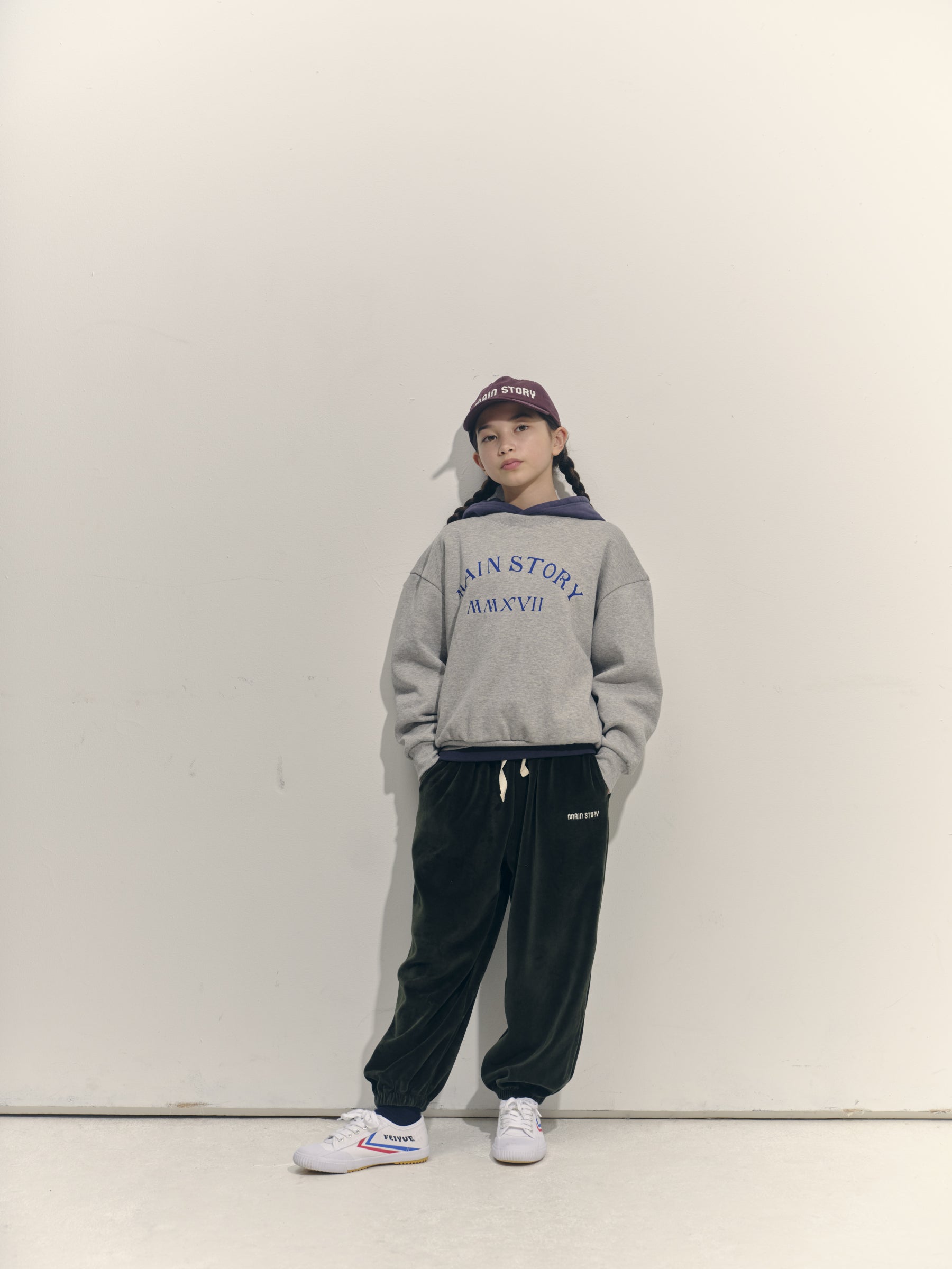 Bubble Gray Melange Sweatshirt