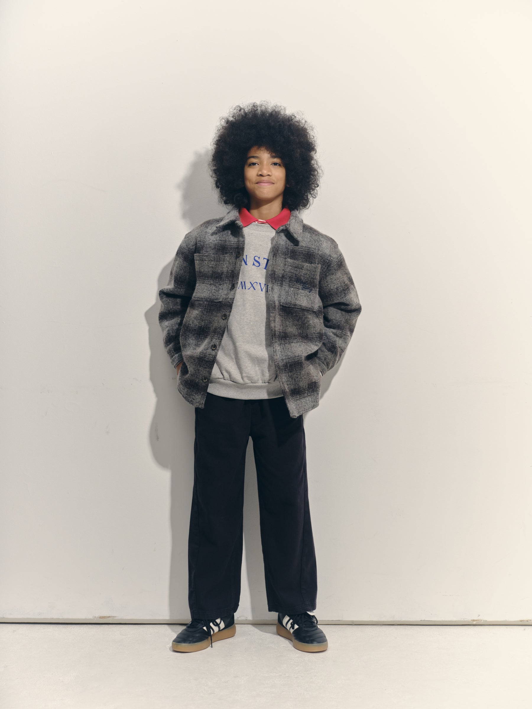 Bubble Gray Melange Sweatshirt
