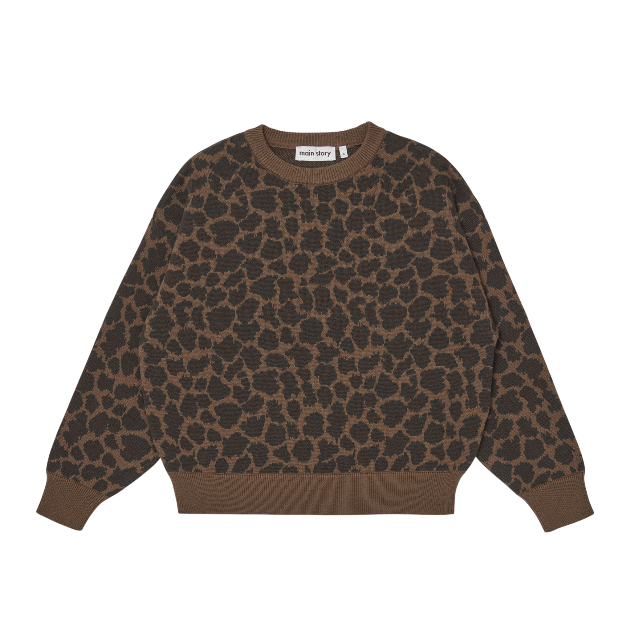 Sweatshirt Crew Leopard