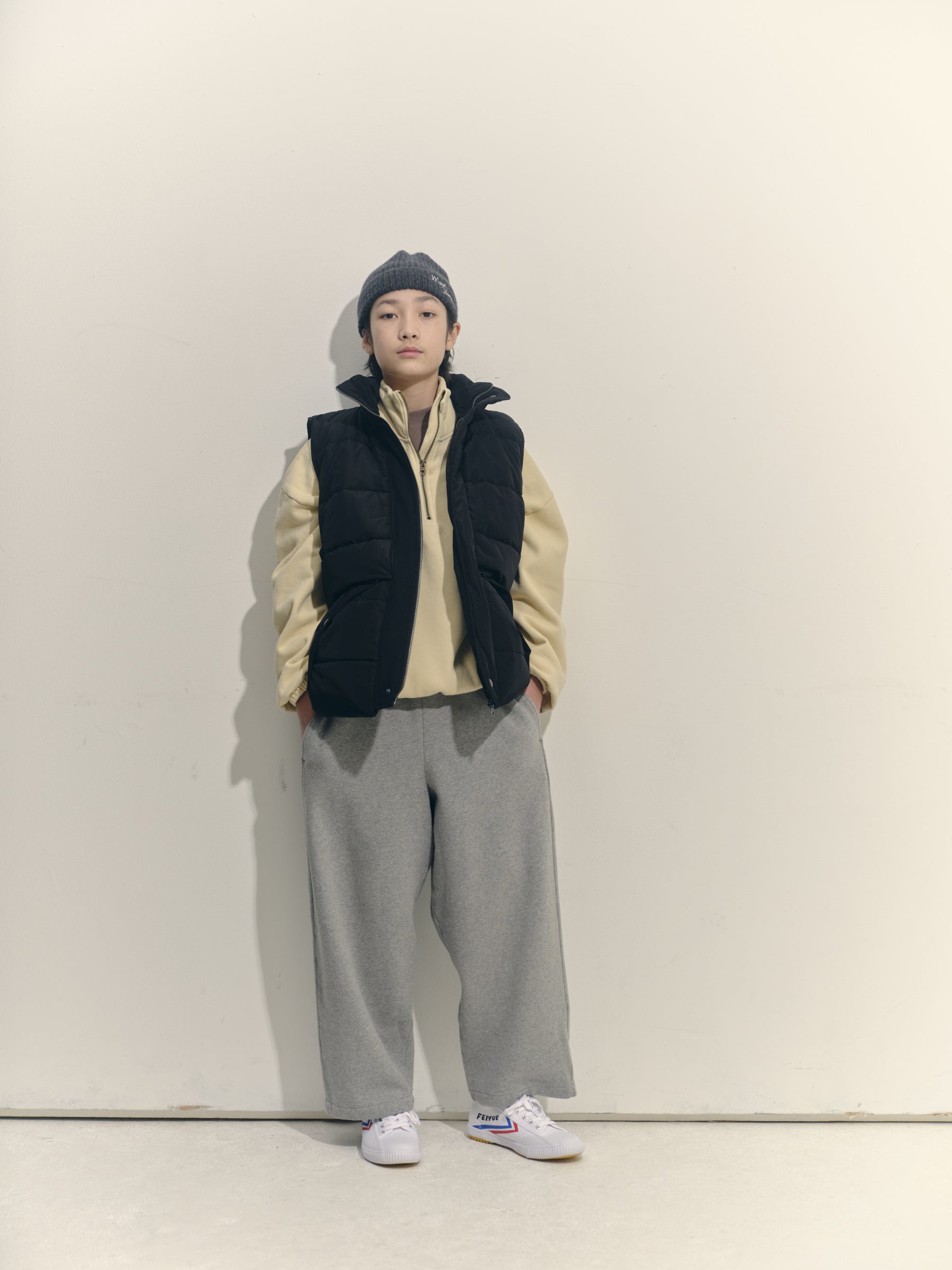 Jogginghose Lounge Grey Melange Fleece