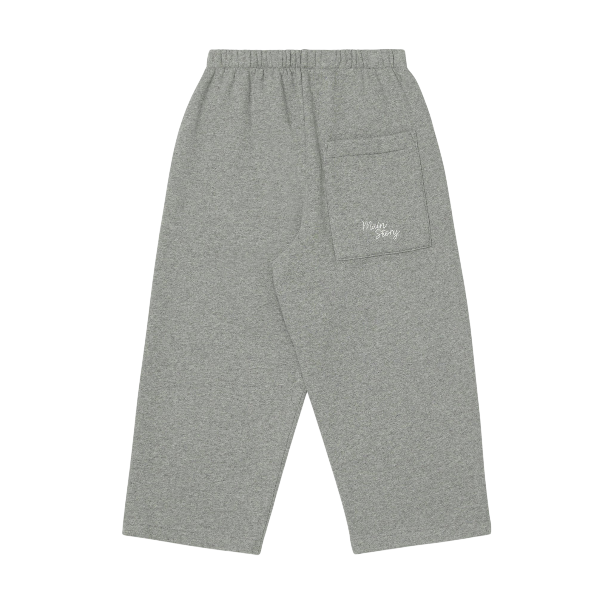 Jogginghose Lounge Grey Melange Fleece