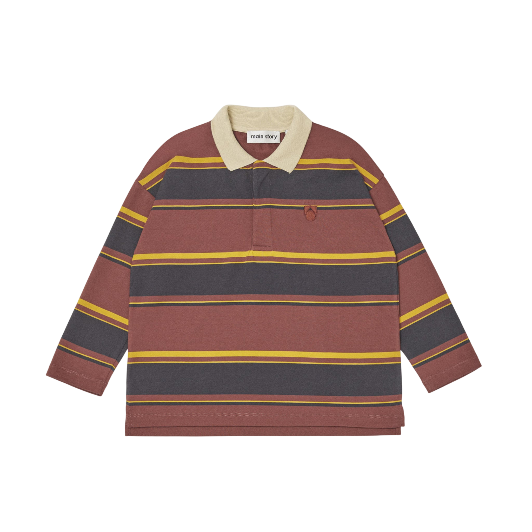 Hot Chocolate Stripe Polo Shirt